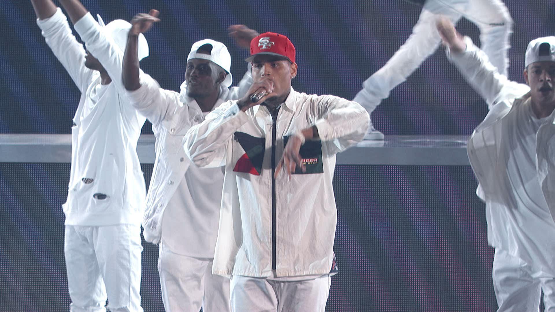 Chris Brown and Tyga Smash the Stage With 'Ayo'. BET Awards