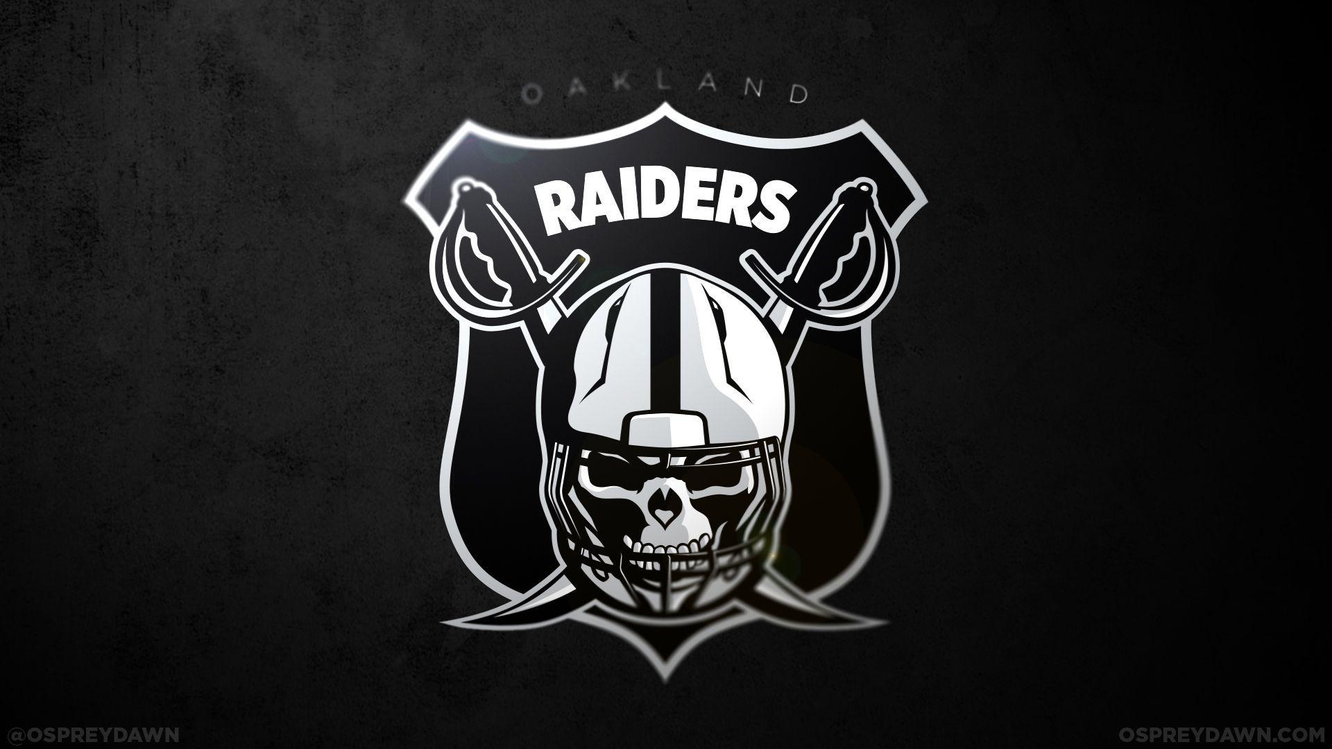 Full HD Oakland Raiders American Flag HD 2017 1