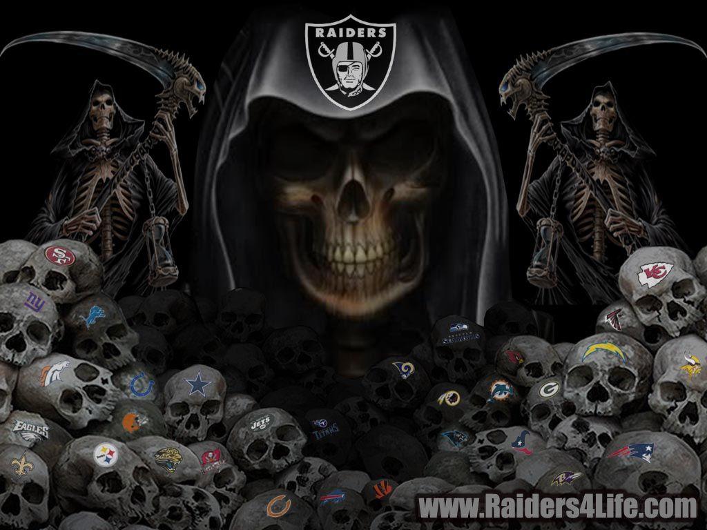 Oakland Raiders Worldwide  WELCOME TO THE DARKSIDE LIFE REAPERMADNESS   LocaGraphix LC   Facebook