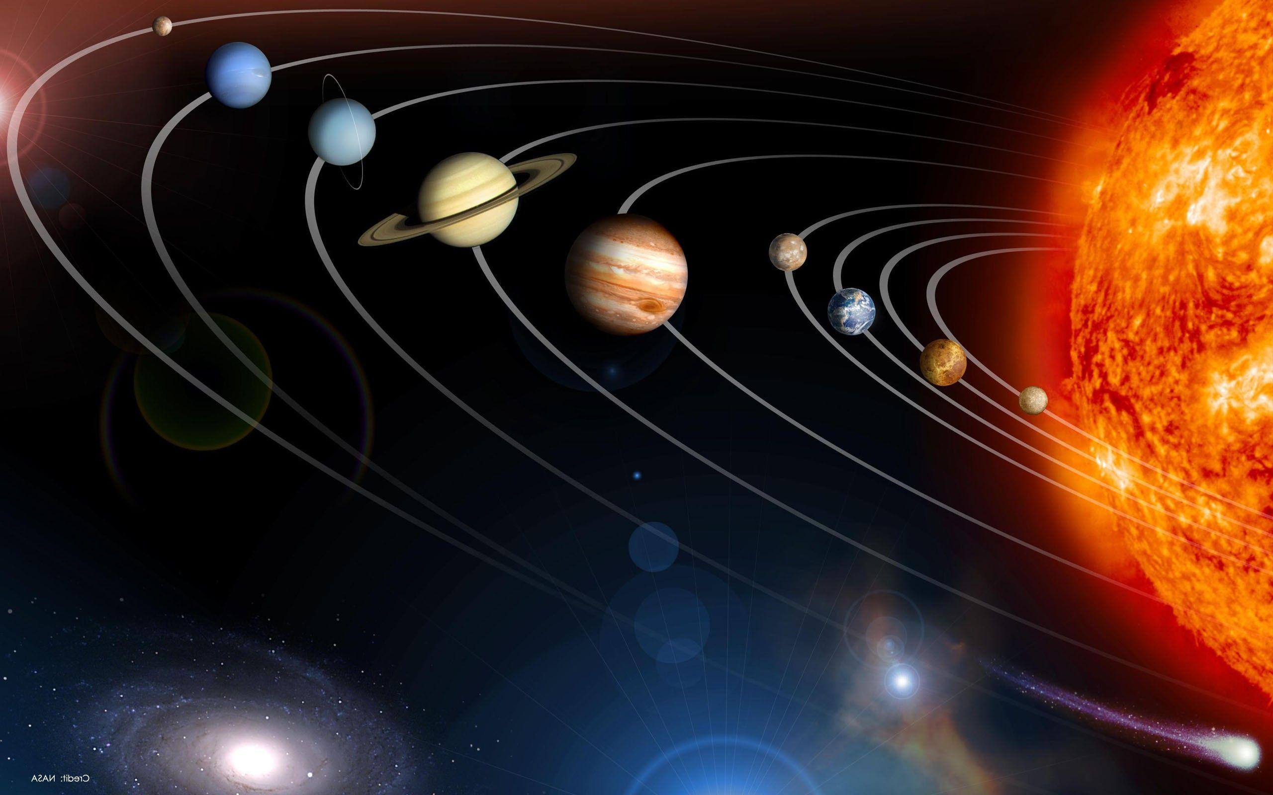 Solar System, Planet, Sun, Digital Art Wallpaper HD / Desktop