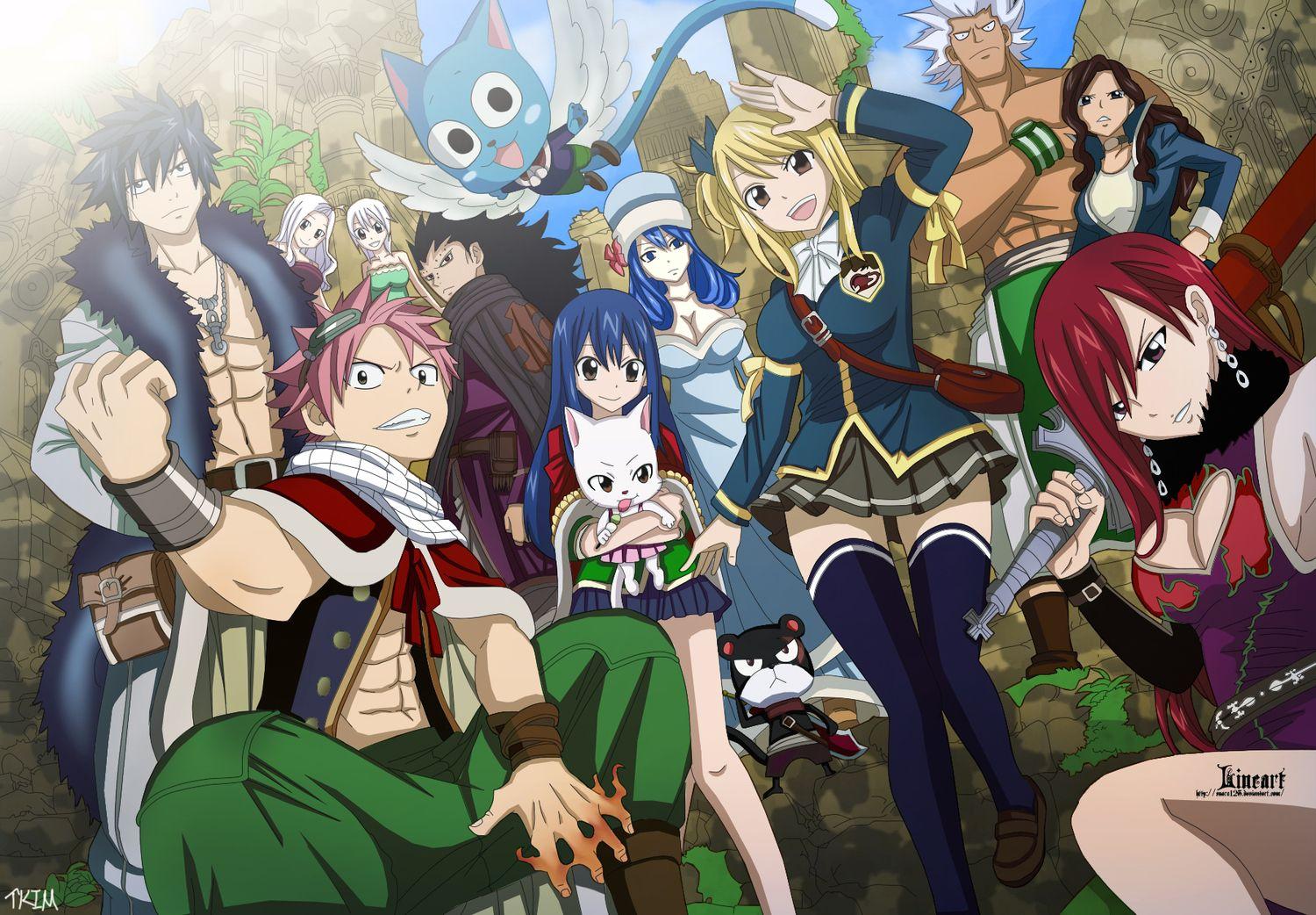 Fairy Tail Group Wallpaper