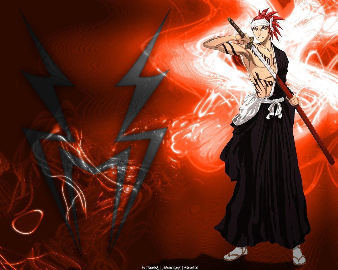 Bleach Renji Abarai #720P #wallpaper #hdwallpaper #desktop