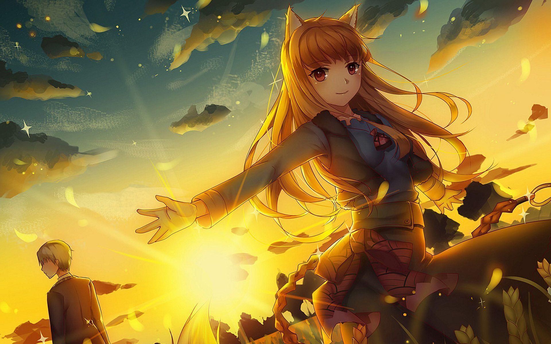 Spice And Wolf HD Wallpaper