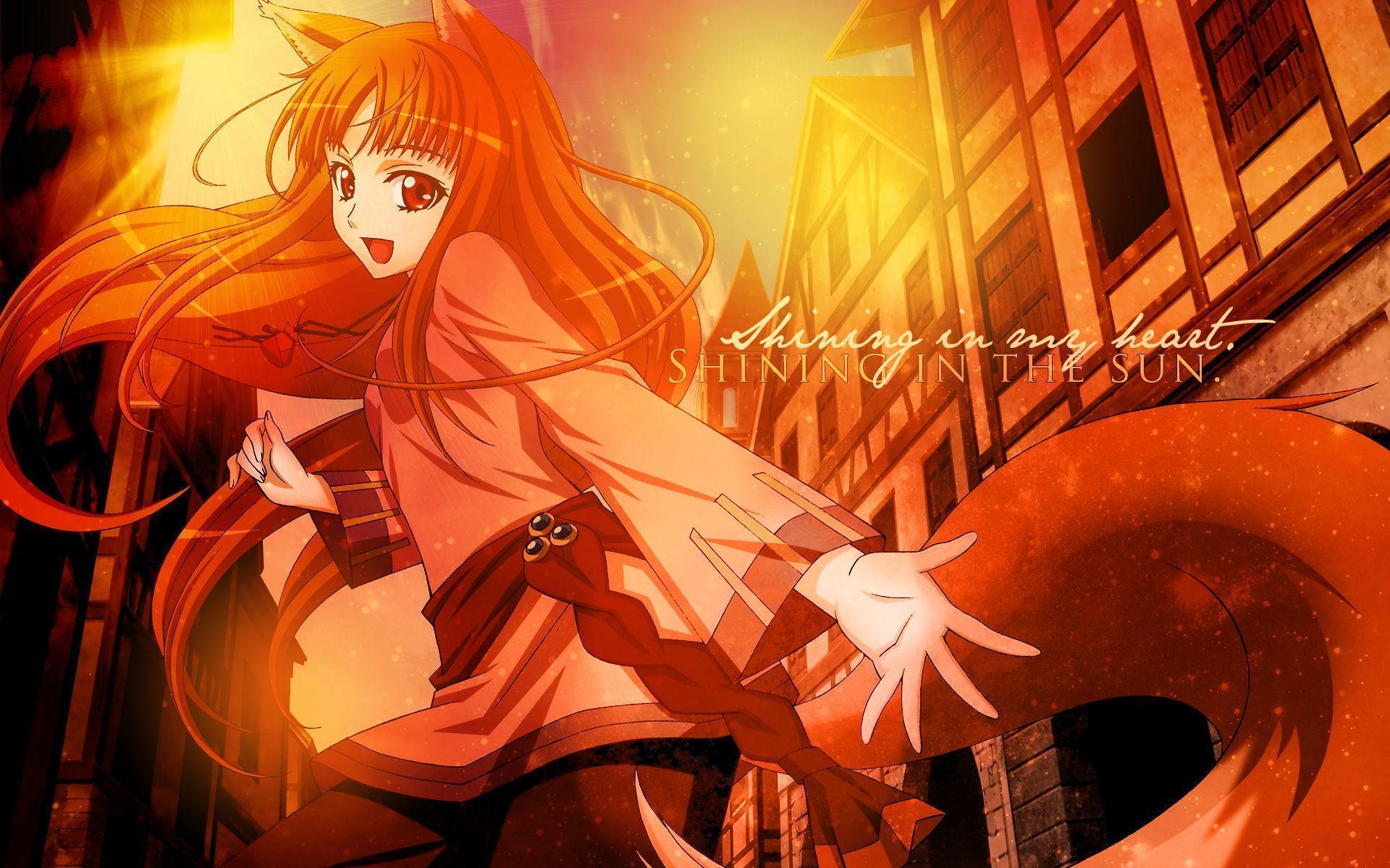 Holo  Spice  Wolf 4K wallpaper download