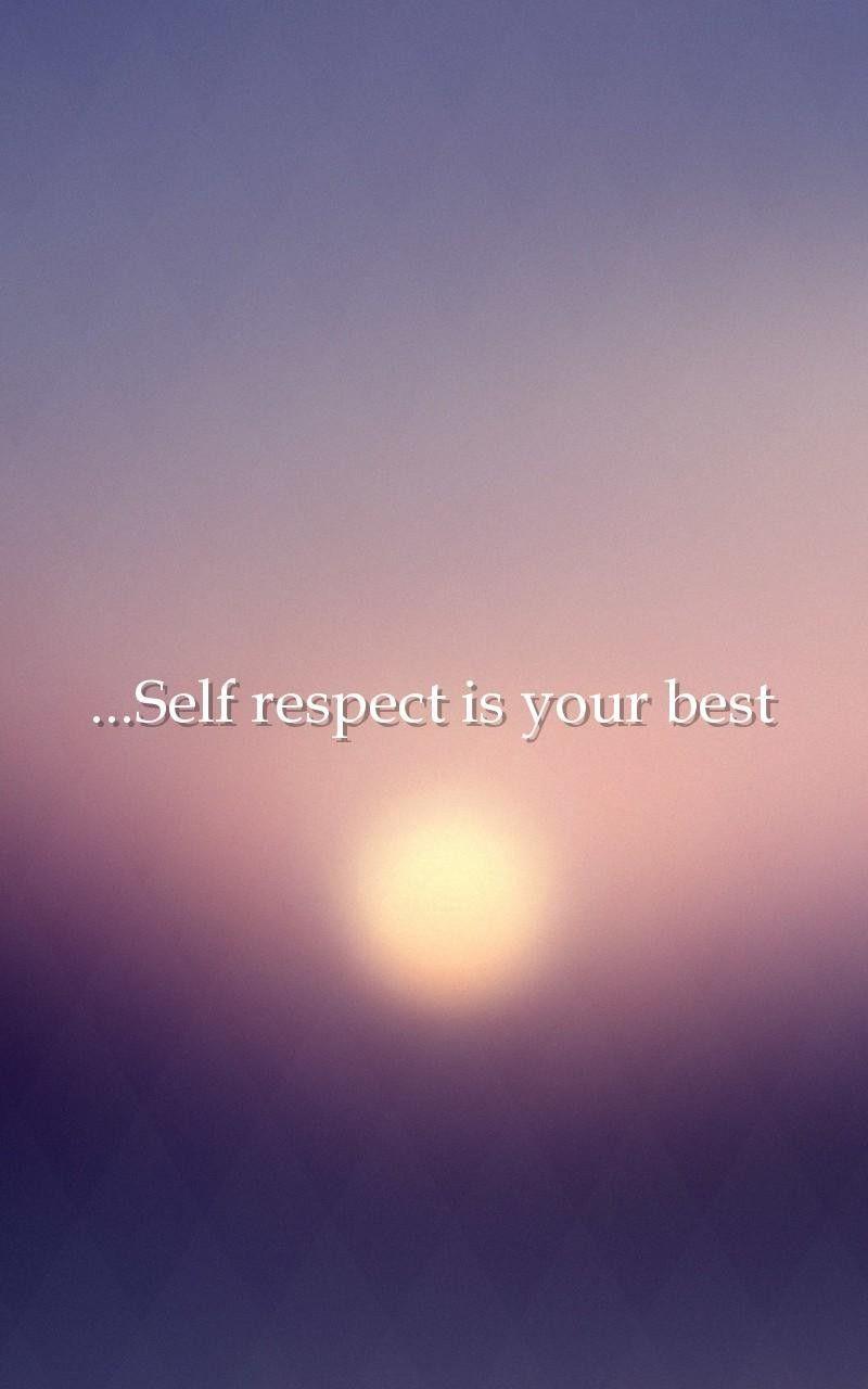 self love, self motivation Quotes Wallpaper - .Self respect is