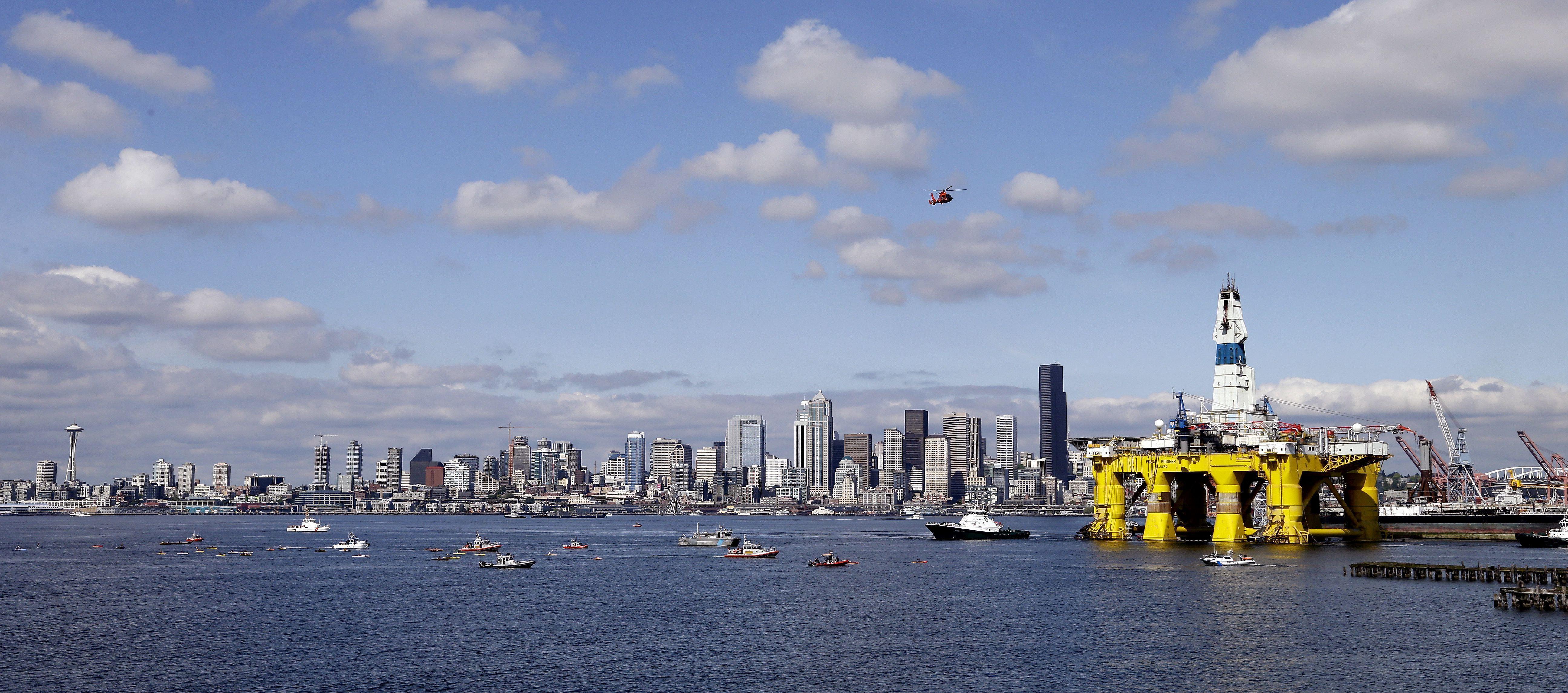 Seattle, like it or not, becomes Shell's Arctic base