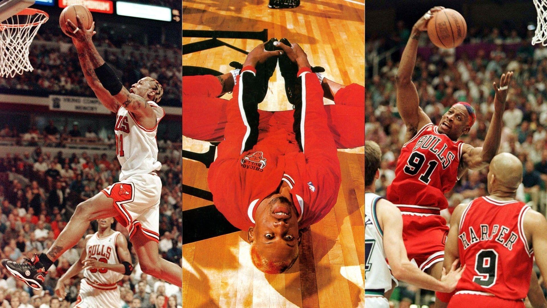 Nba chicago bulls dennis rodman basketball wallpaperx1080