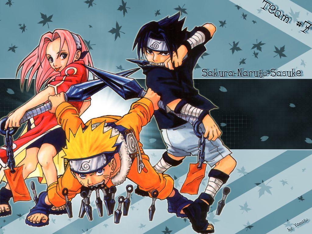 HD naruto team 7 sasuke wallpapers