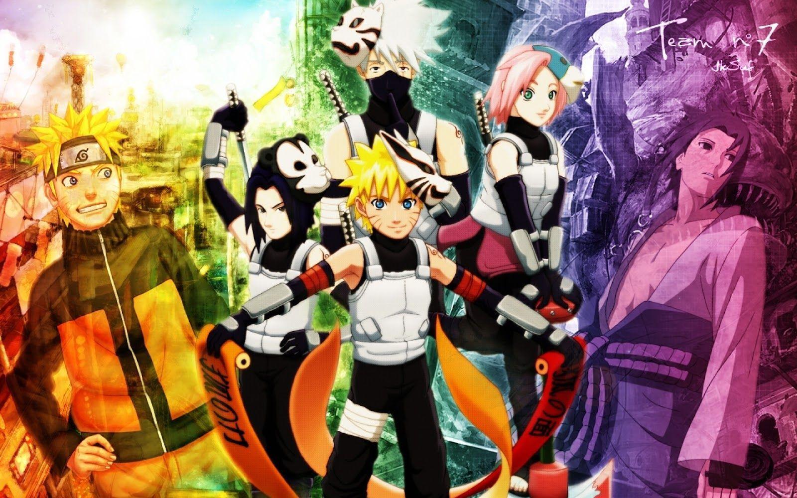 Team 7. Naruto Anbu Team 7. High Quality Wallpaper Image 1080p