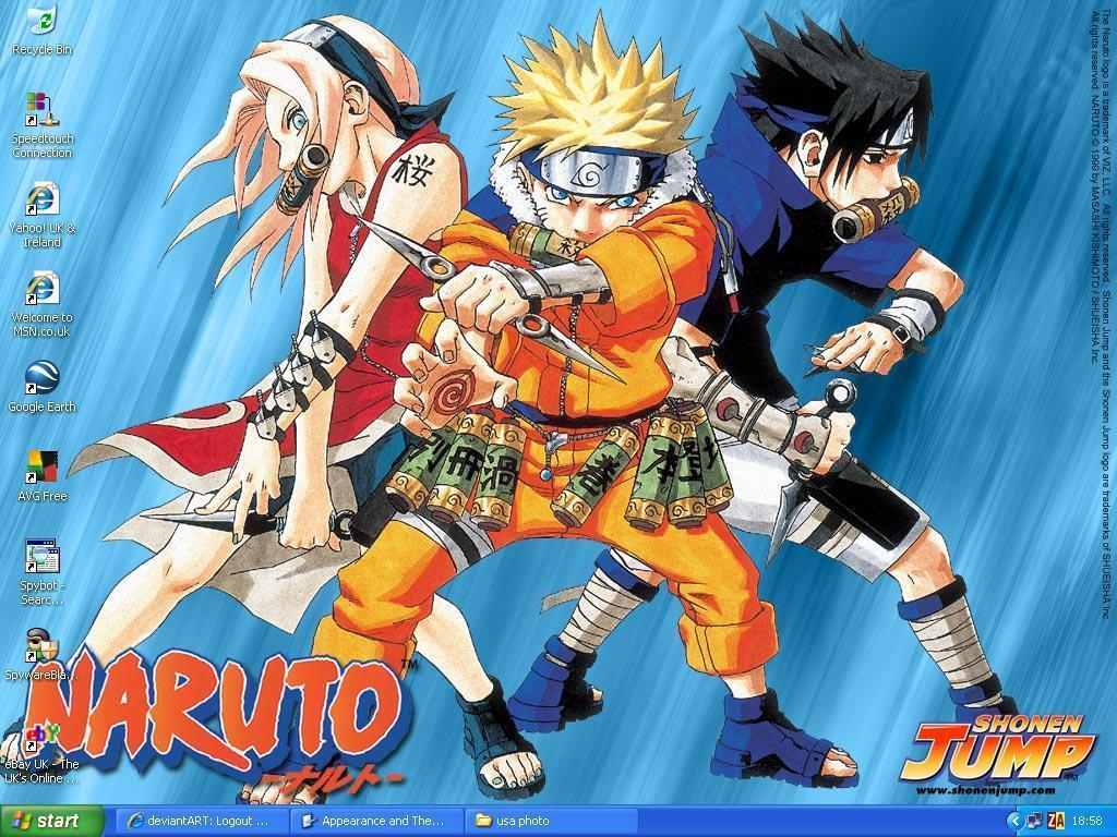 Team 7 Wallpaper By Naruto Ninjafanclub