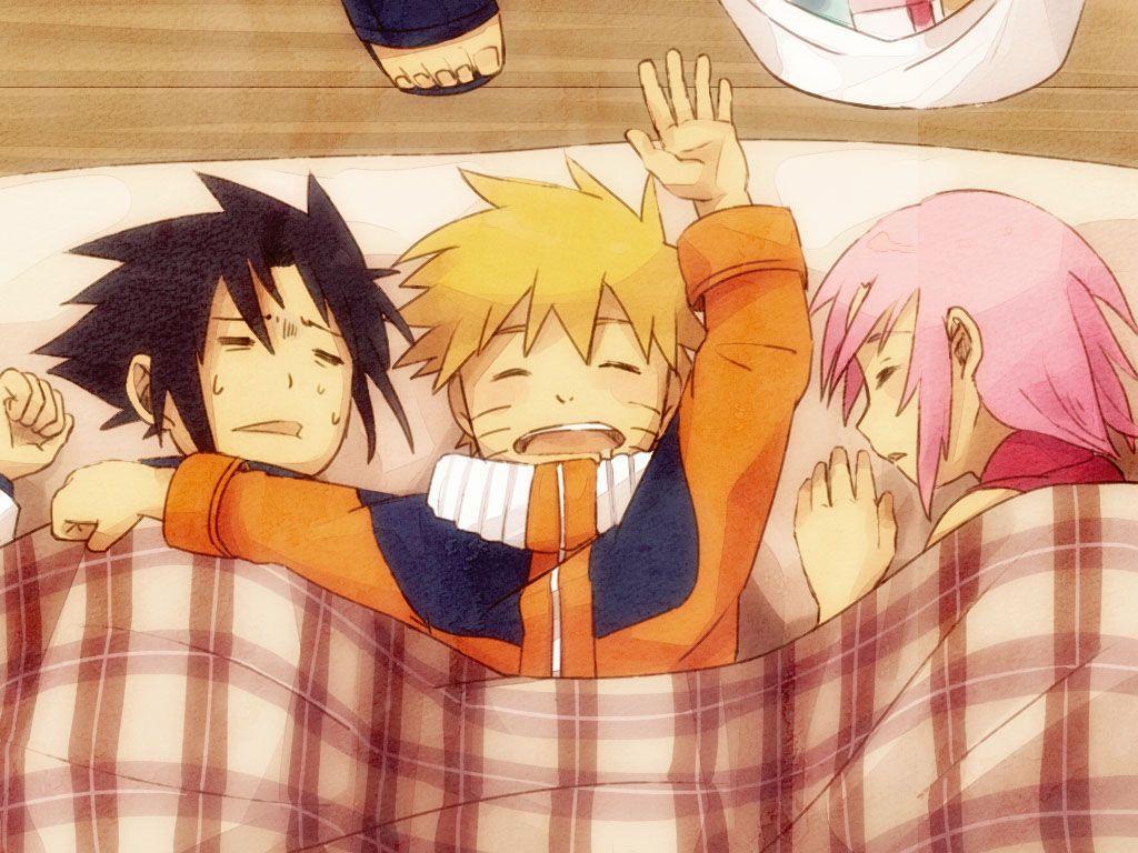Sakura, Naruto y Sasuke <3. Team seven. Team 7