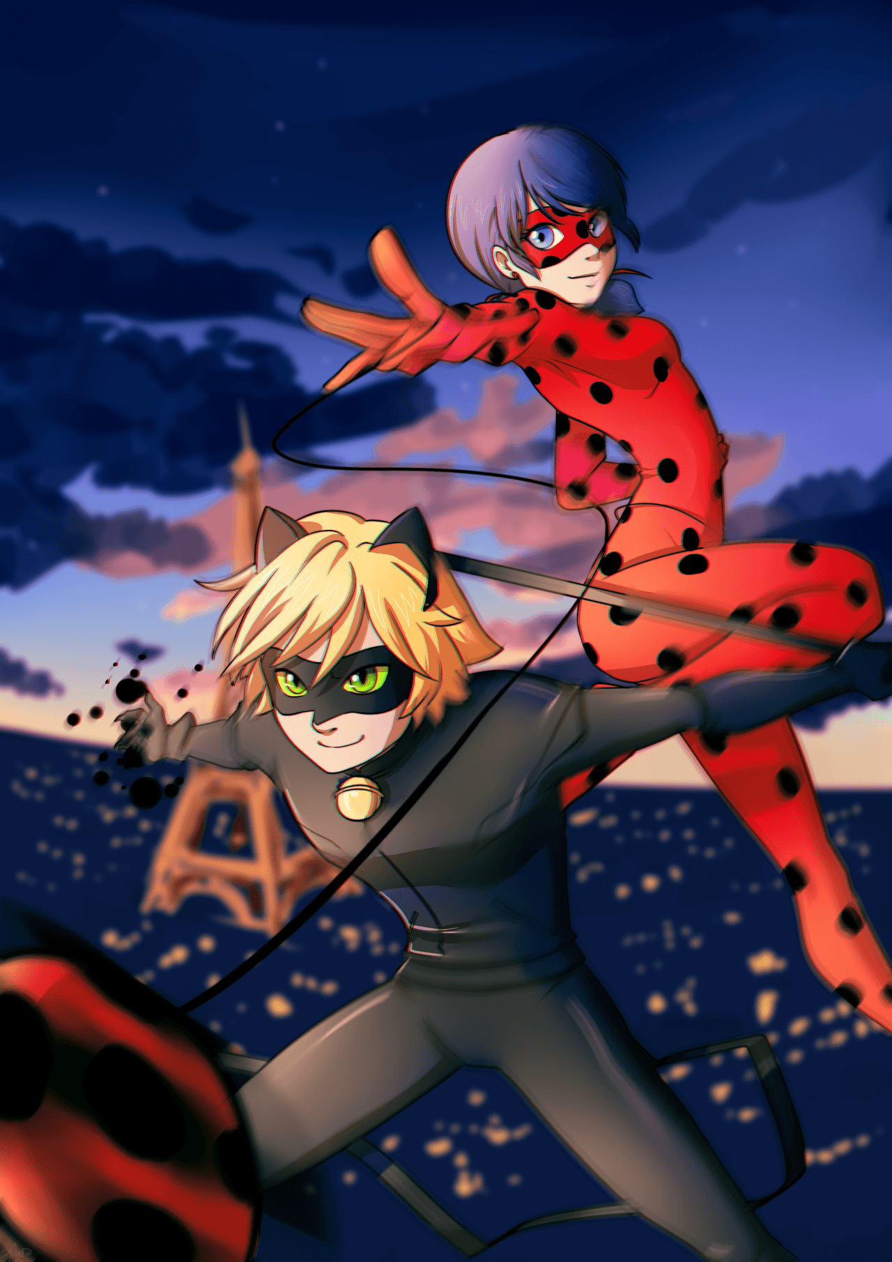 Featured image of post Anime Miraculous Ladybug And Cat Noir Wallpaper