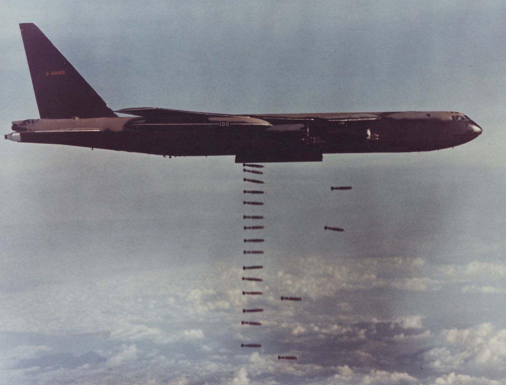 Dropping bombs over Vietnam Wallpaper and Background Imagex1330