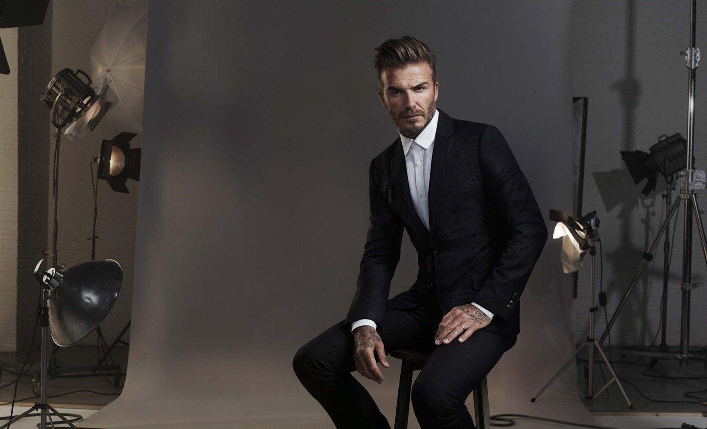David Beckham в полный рост