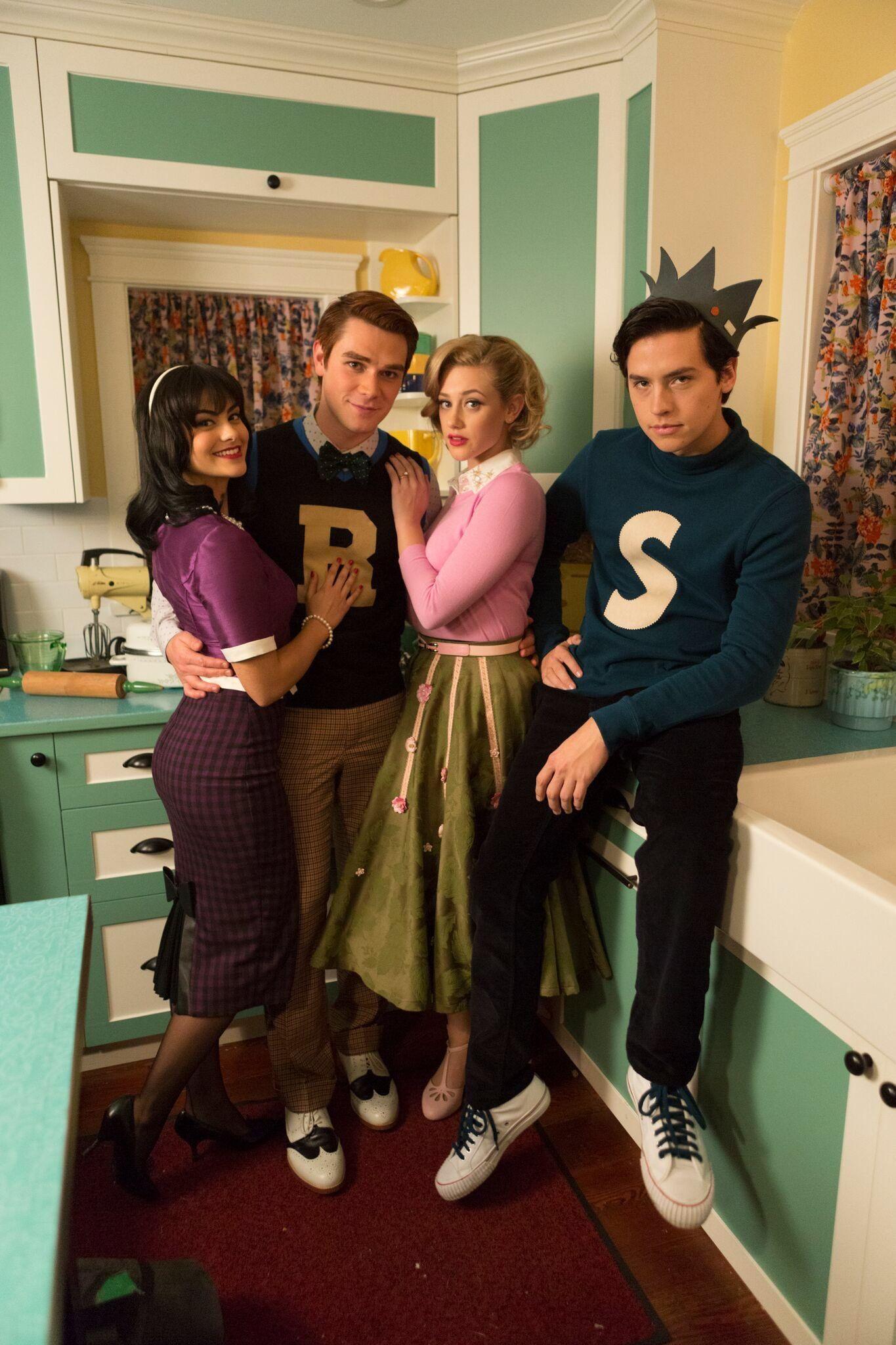 KJA + Camila Mendes, Lili Reinhart + Cole Sprouse. K.J. Apa