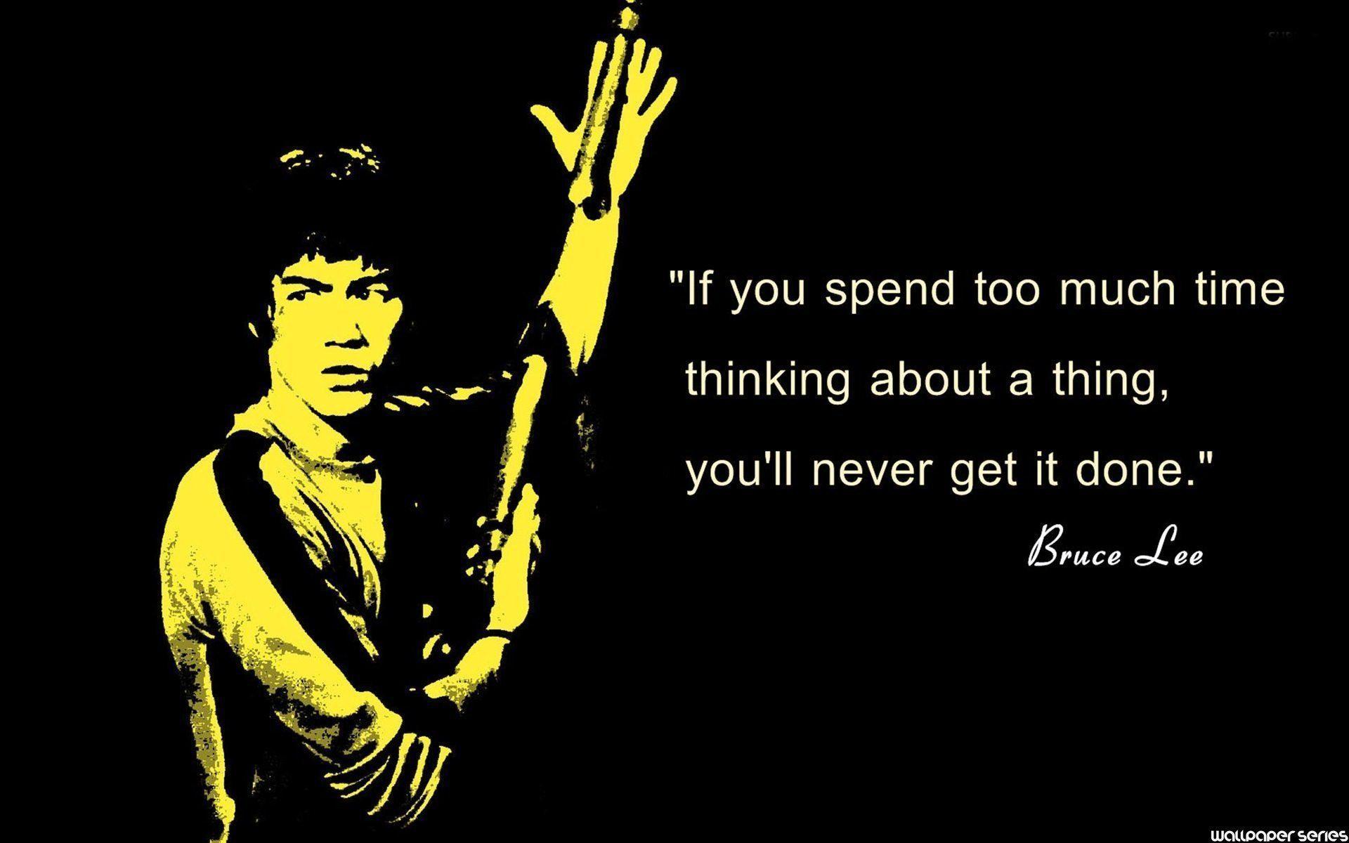 Bruce Lee Quotes Wallpapers Wallpaper Cave