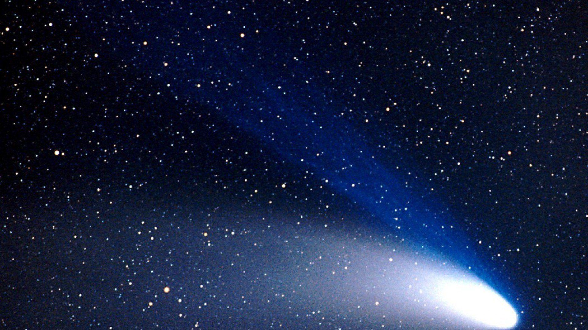 Stars Skies Skyscapes Comet Wallpaper Night Wallpaper