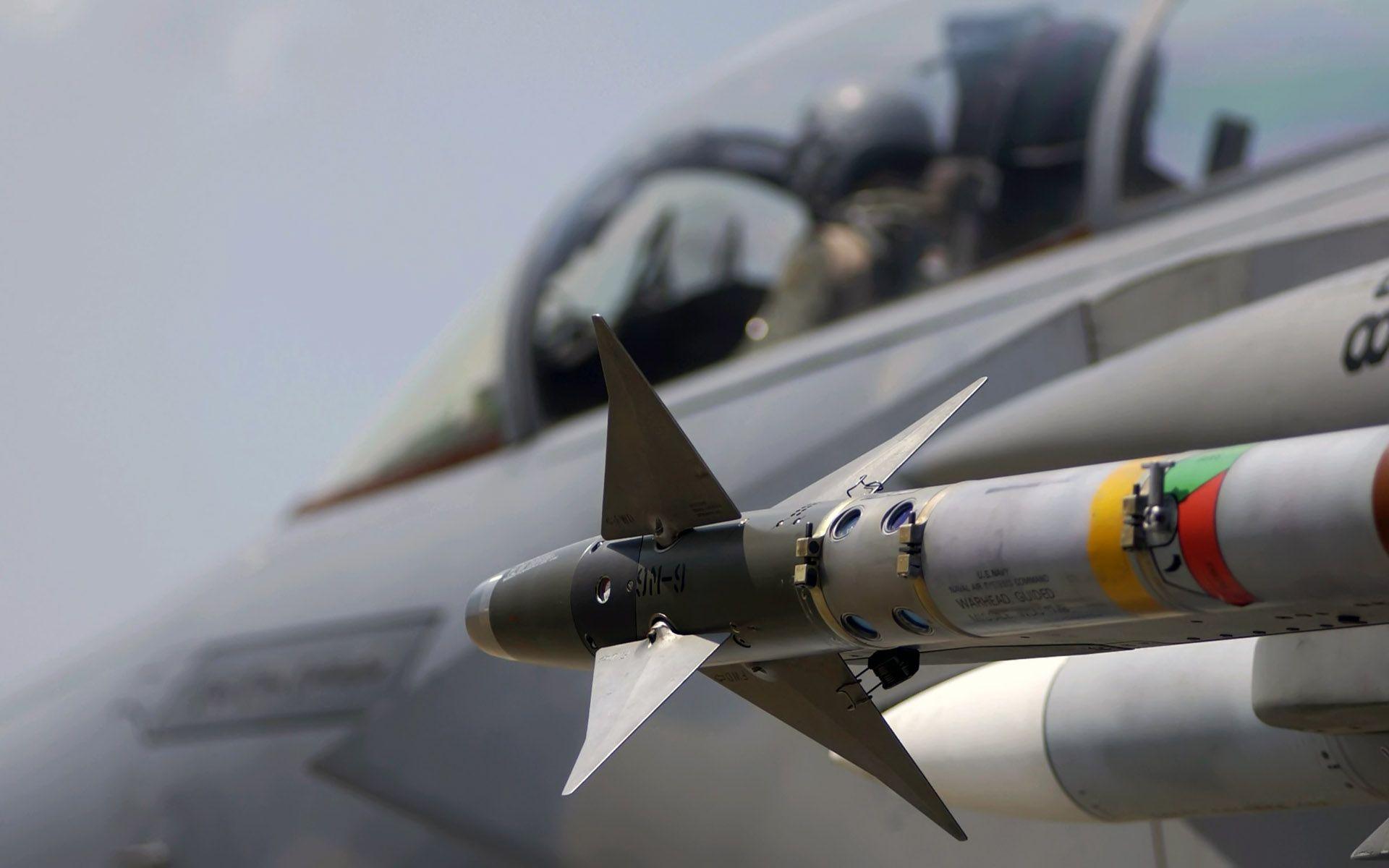 Military Aircraft / Air To Air Missile Wallpaper And Image