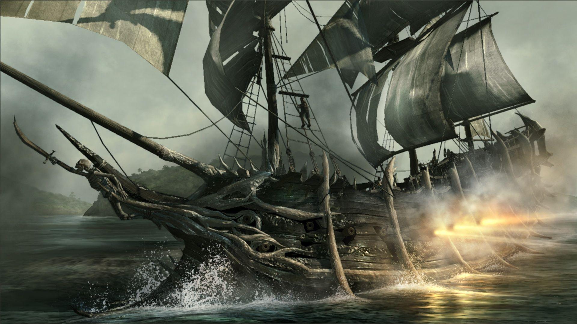 Pirate Ship Wallpaper for Desktop
