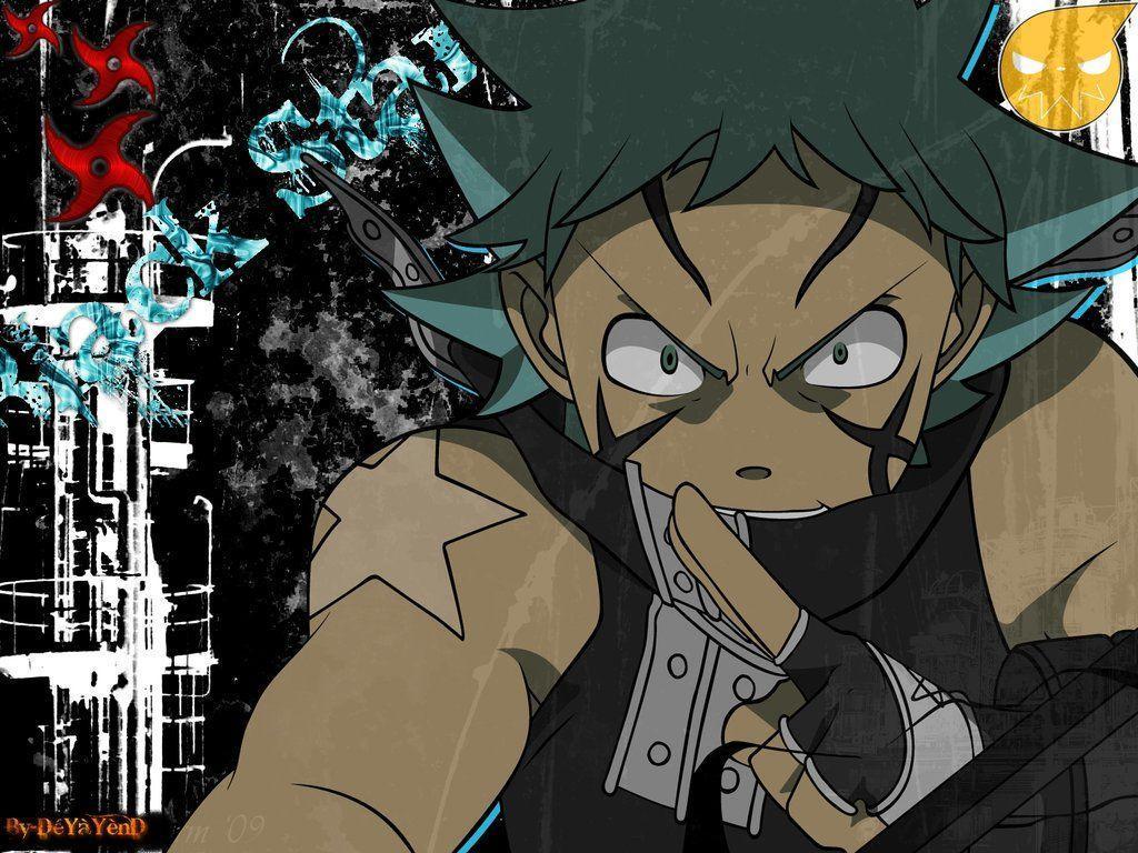 Soul Eater: Black Star Color By Hay Hay Chan