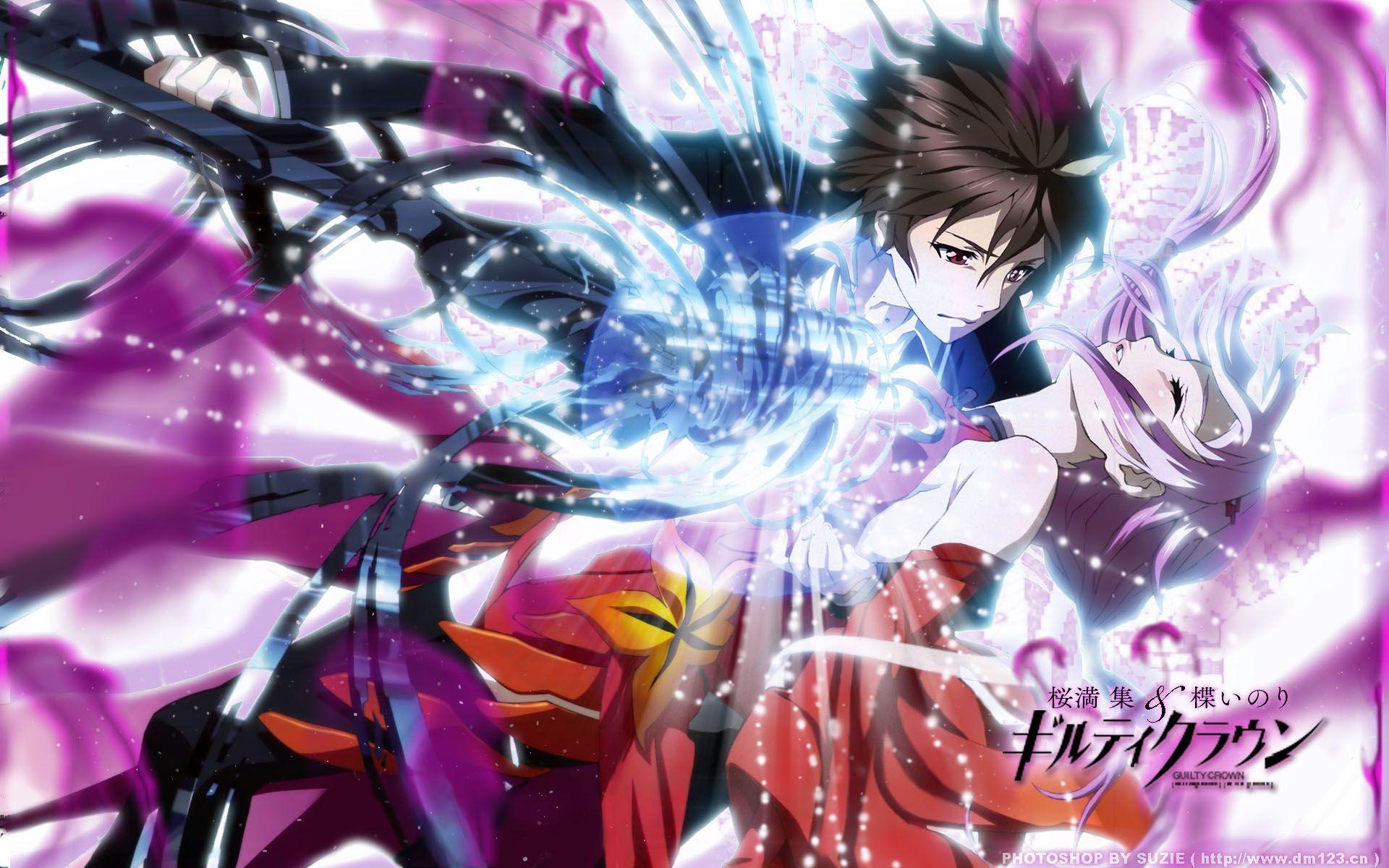 Wallpaper girl, anime, guilty crown, inori for mobile and desktop