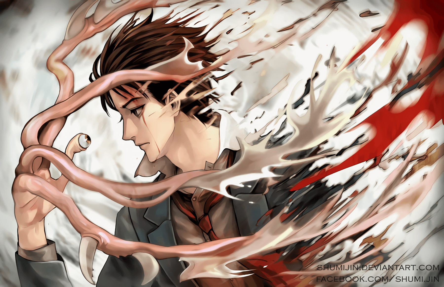 Parasyte Anime Hd Wallpapers Wallpaper Cave