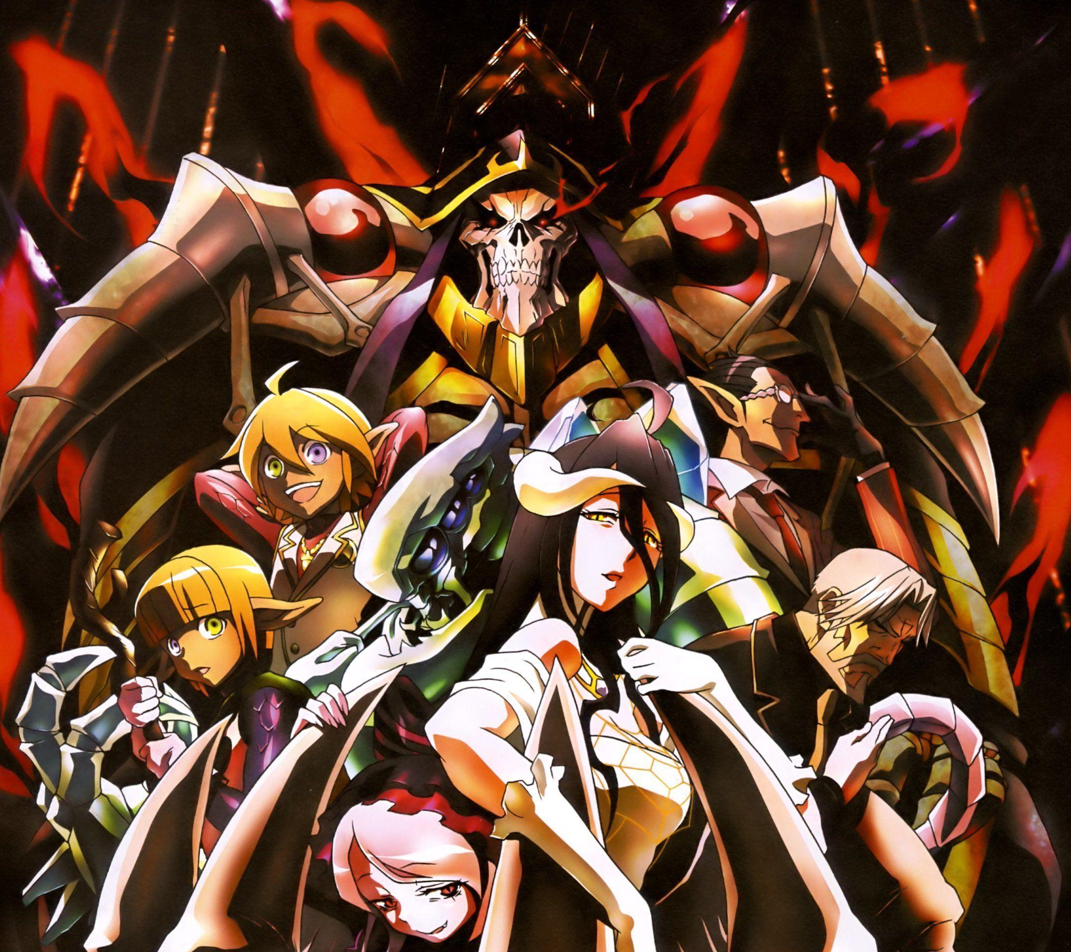 Overlord anime wallpaper for smartphones