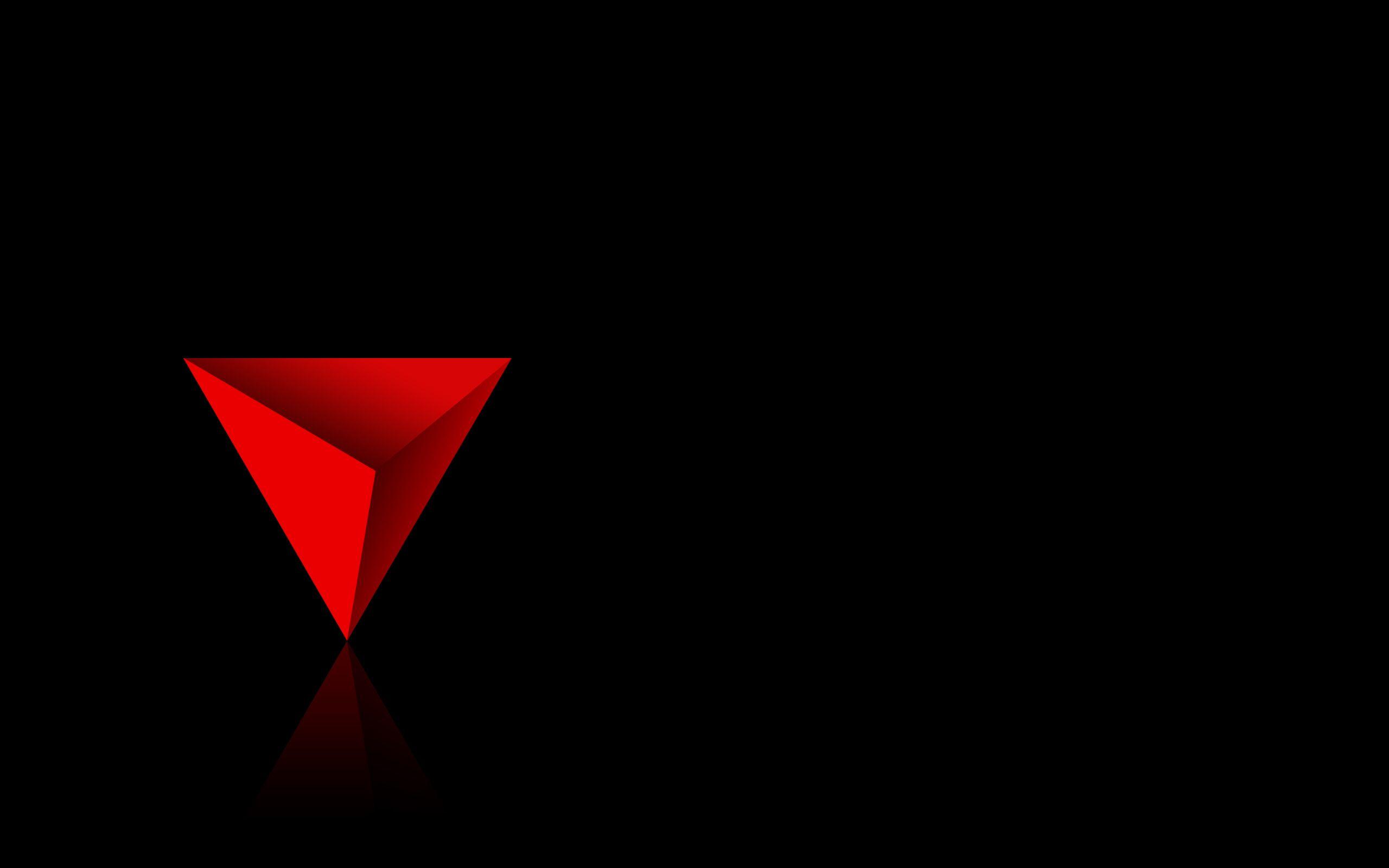 Red Triangle Wallpaper Background 8506 2560x1600