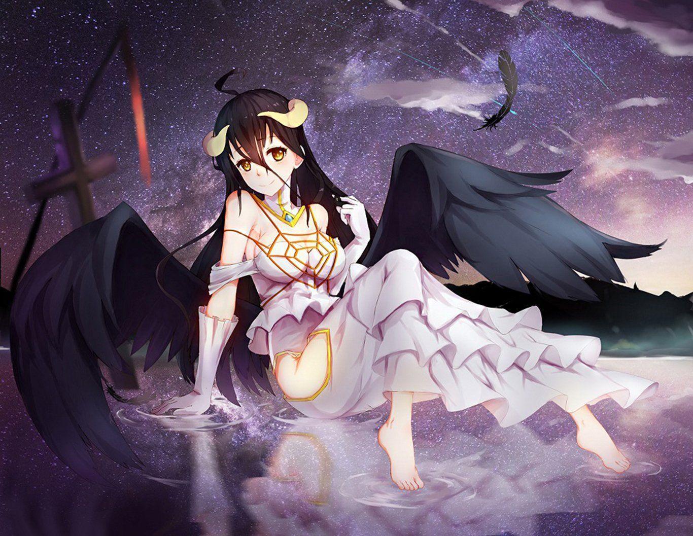 Albedo (Overlord) HD Wallpaper. Background