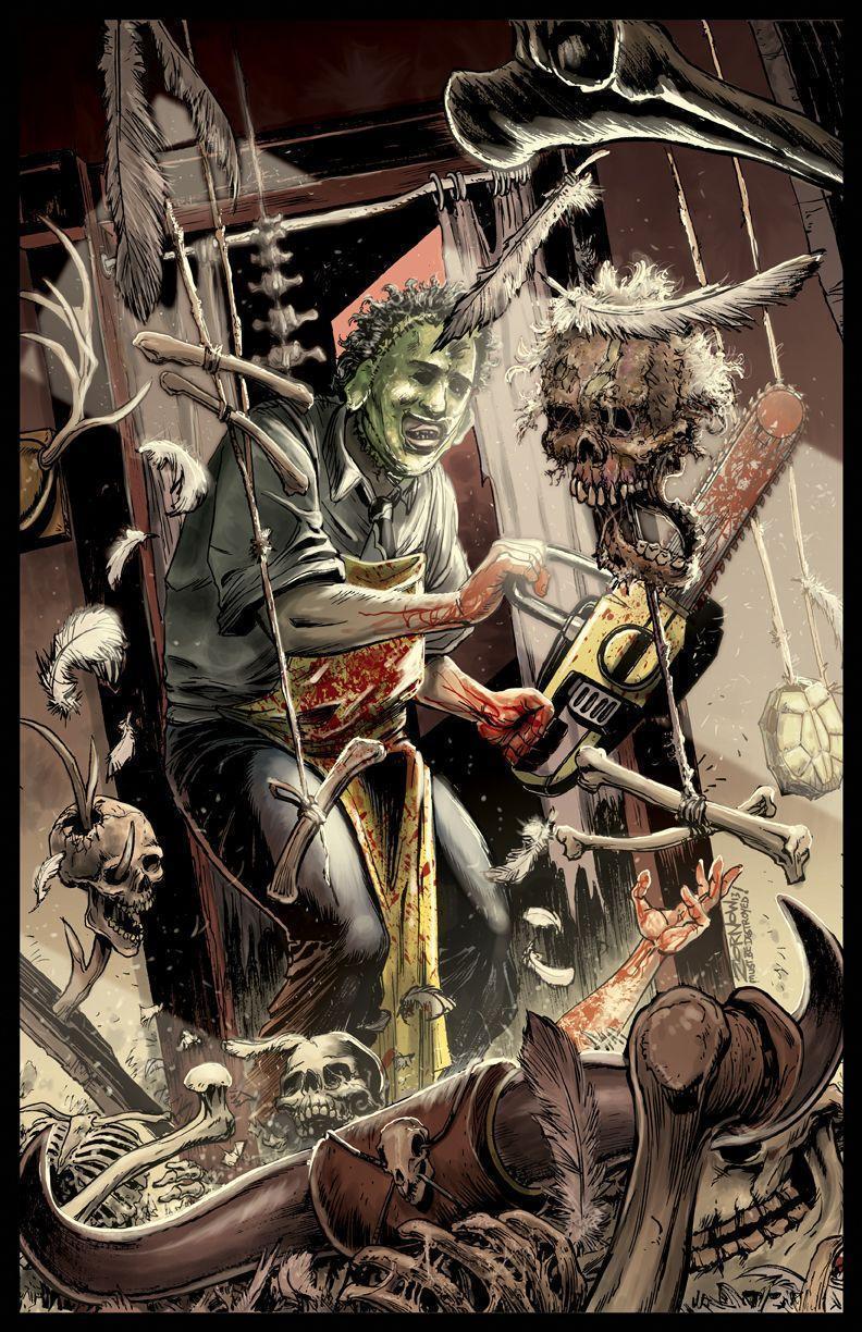 LEATHERFACE: THE TEXAS CHAINSAW MASSACRE by Zornow. Leatherface