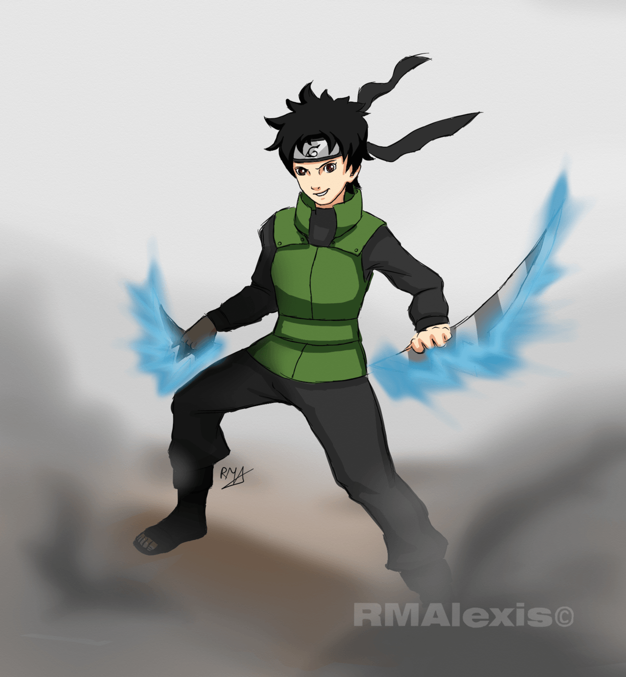 Mirai sarutobi and Shikadai Nara