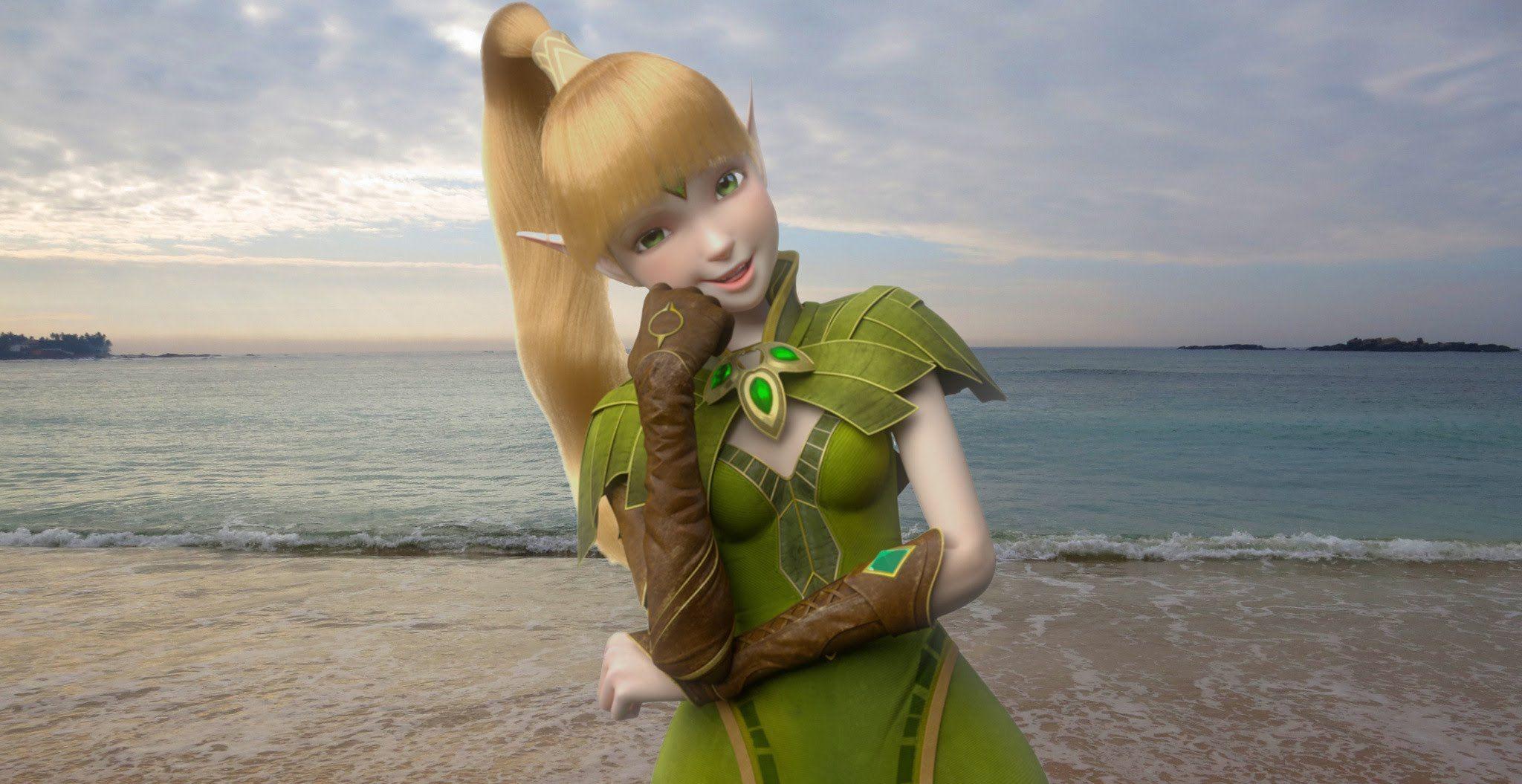 dragon nest movie elf girl