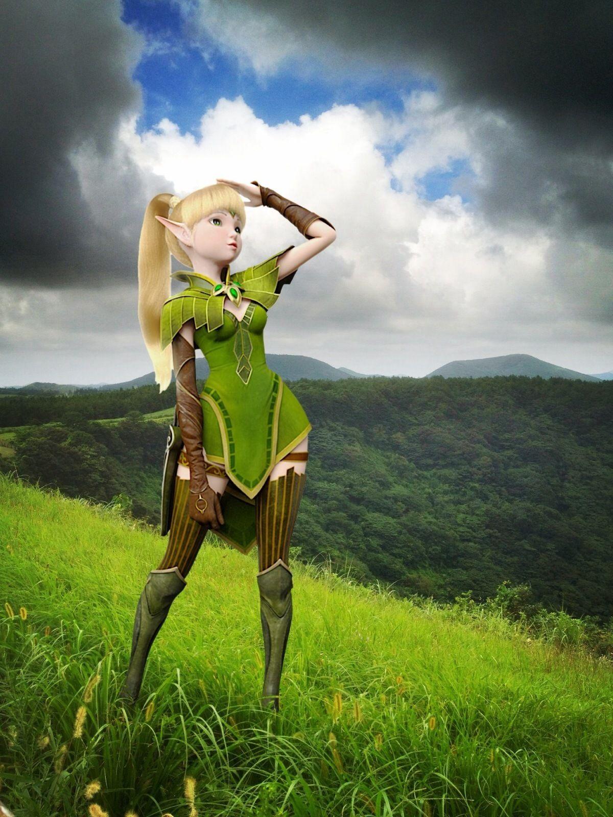 dragon nest movie elf girl