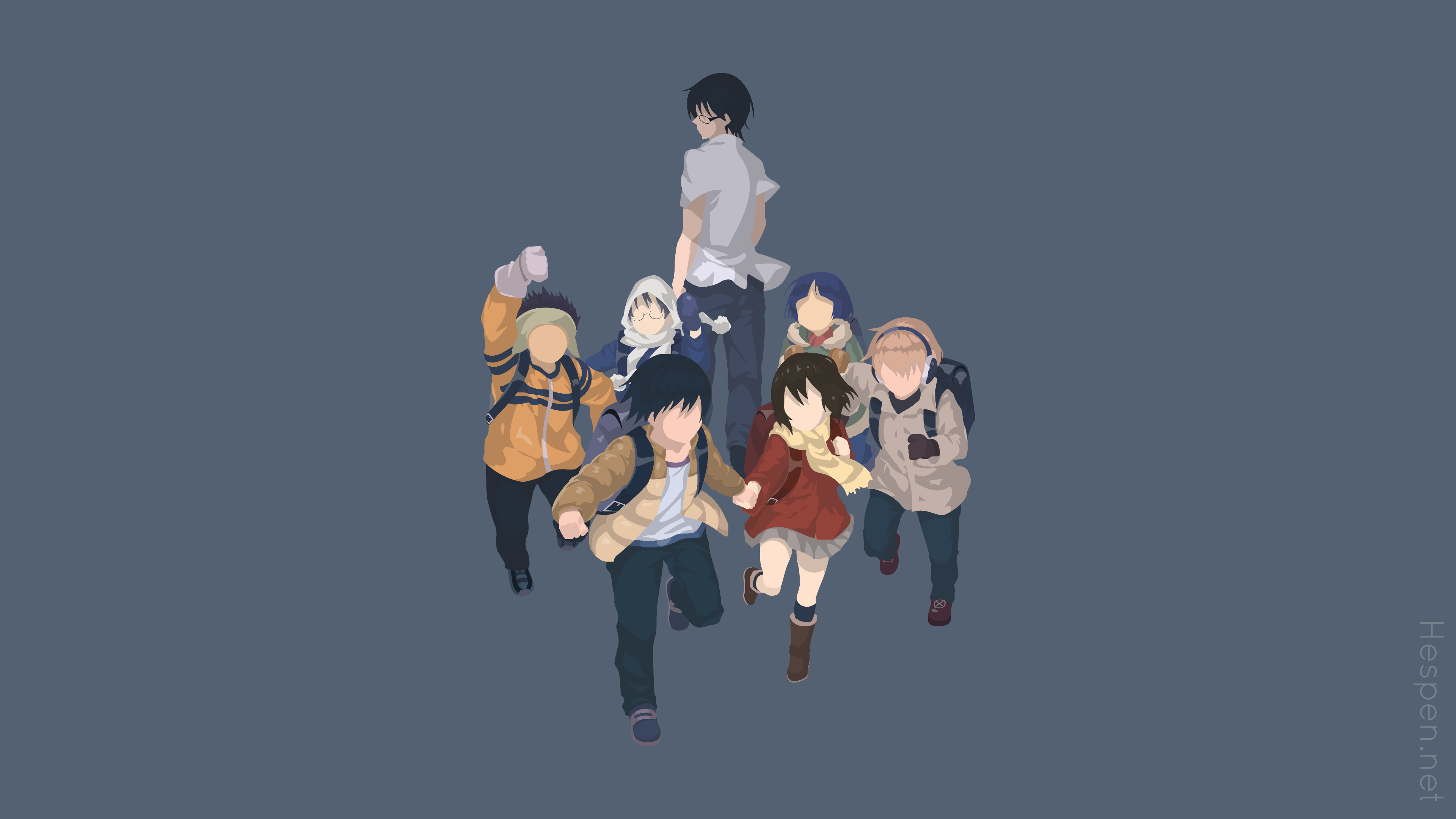 Anime ERASED Wallpaper by Shinonome