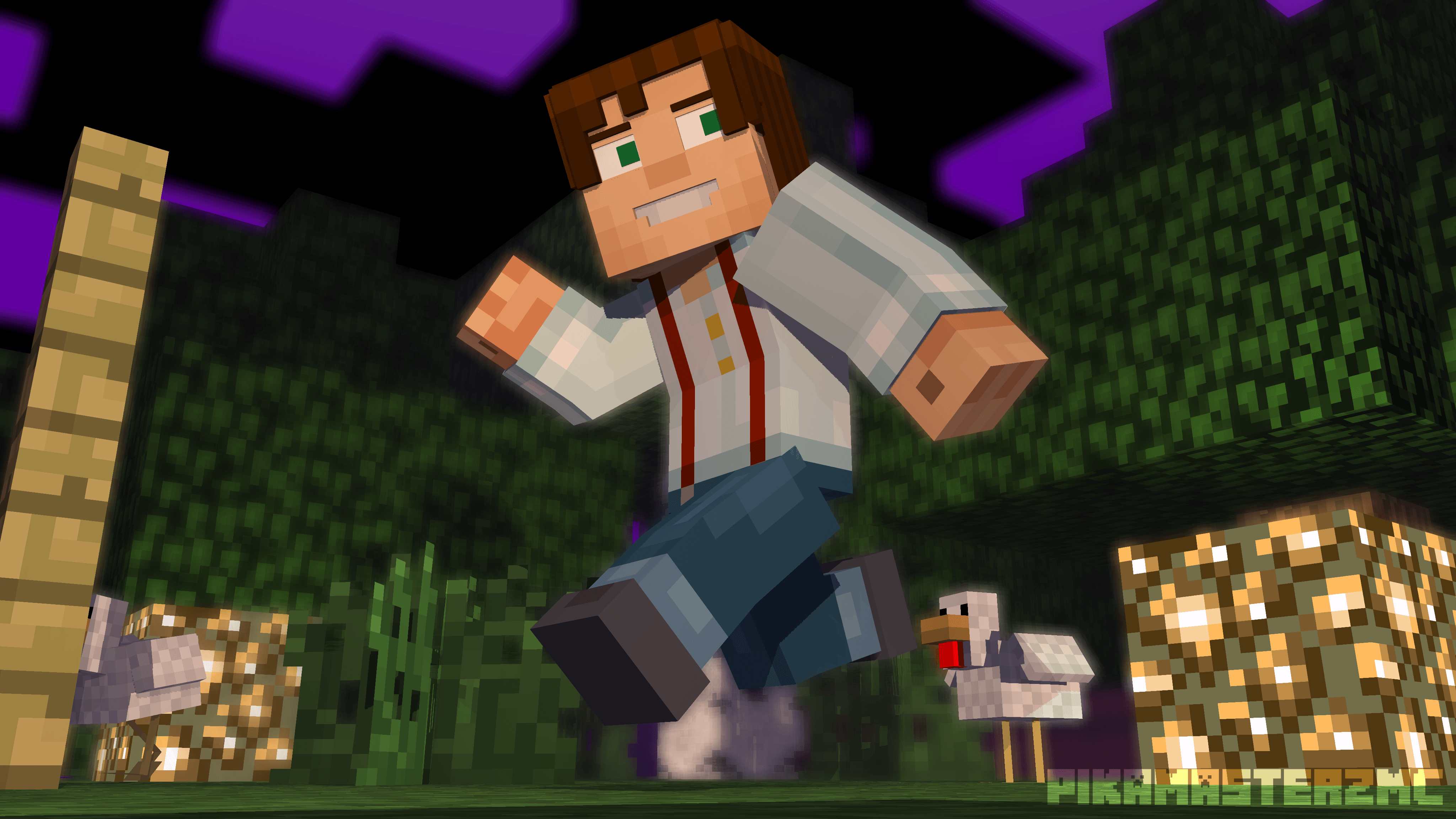 Minecraft Story Mode: Jesse Wallpapers.