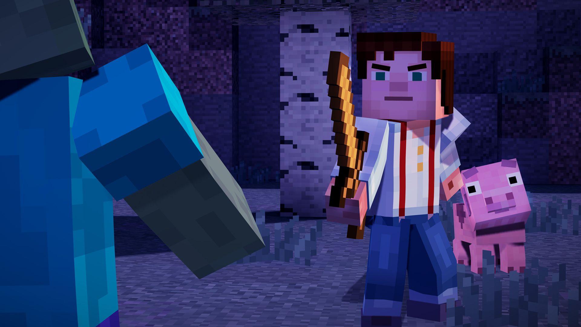 Minecraft Story Mode Review PS4
