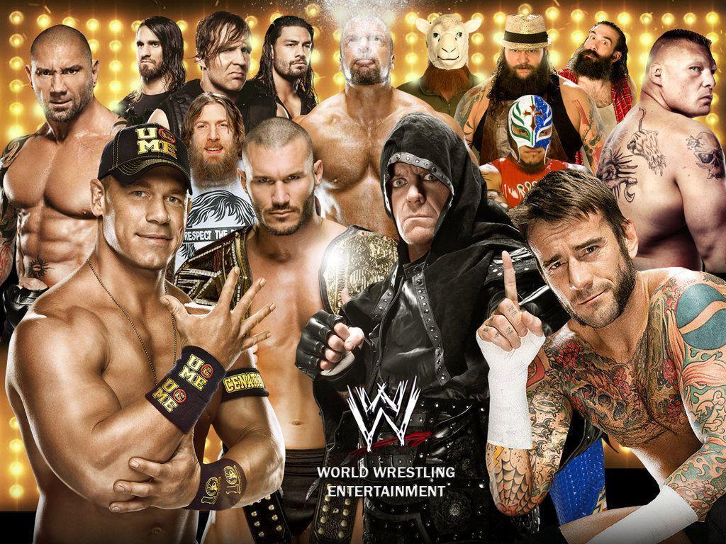 WWE Superstars Wallpaper by Chirantha. WWE