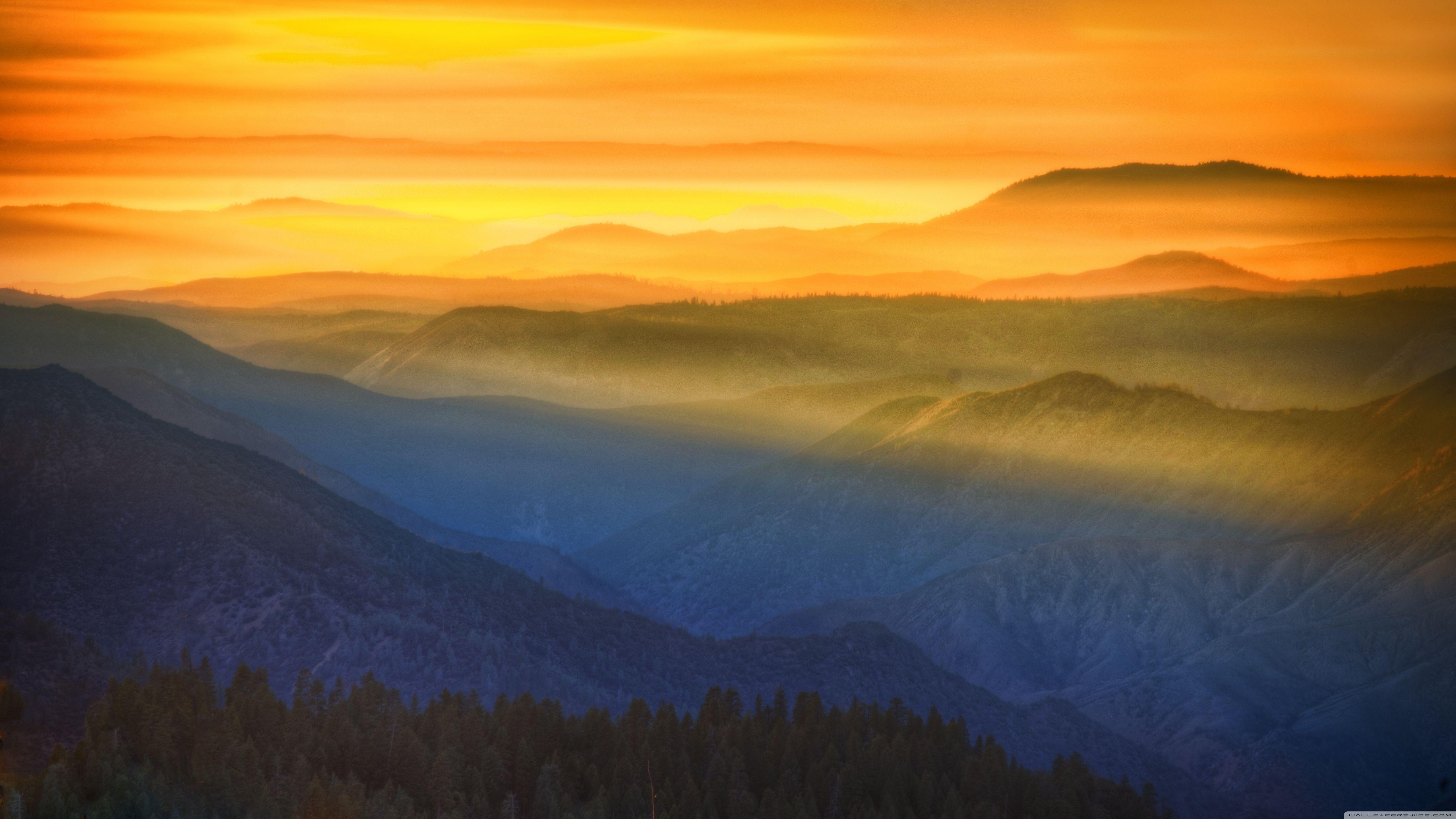 Yosemite National Park, Sierra Nevada, California, USA HD desktop