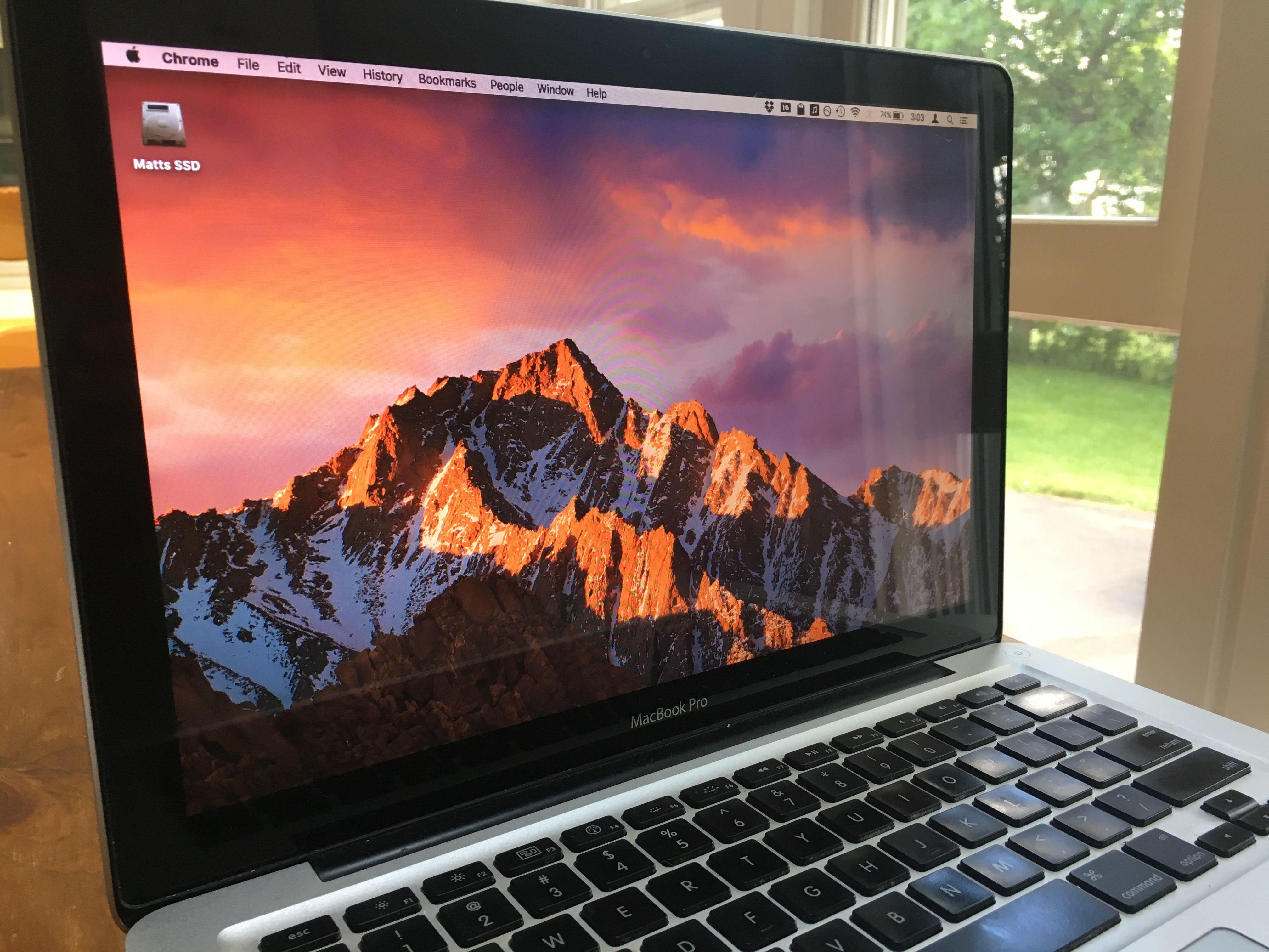 Get the MacOS Sierra wallpaper right now
