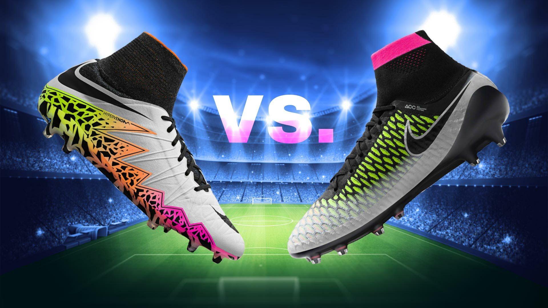 Hypervenom VS. Magista Obra. Nike Radiant Reveal Football Boot