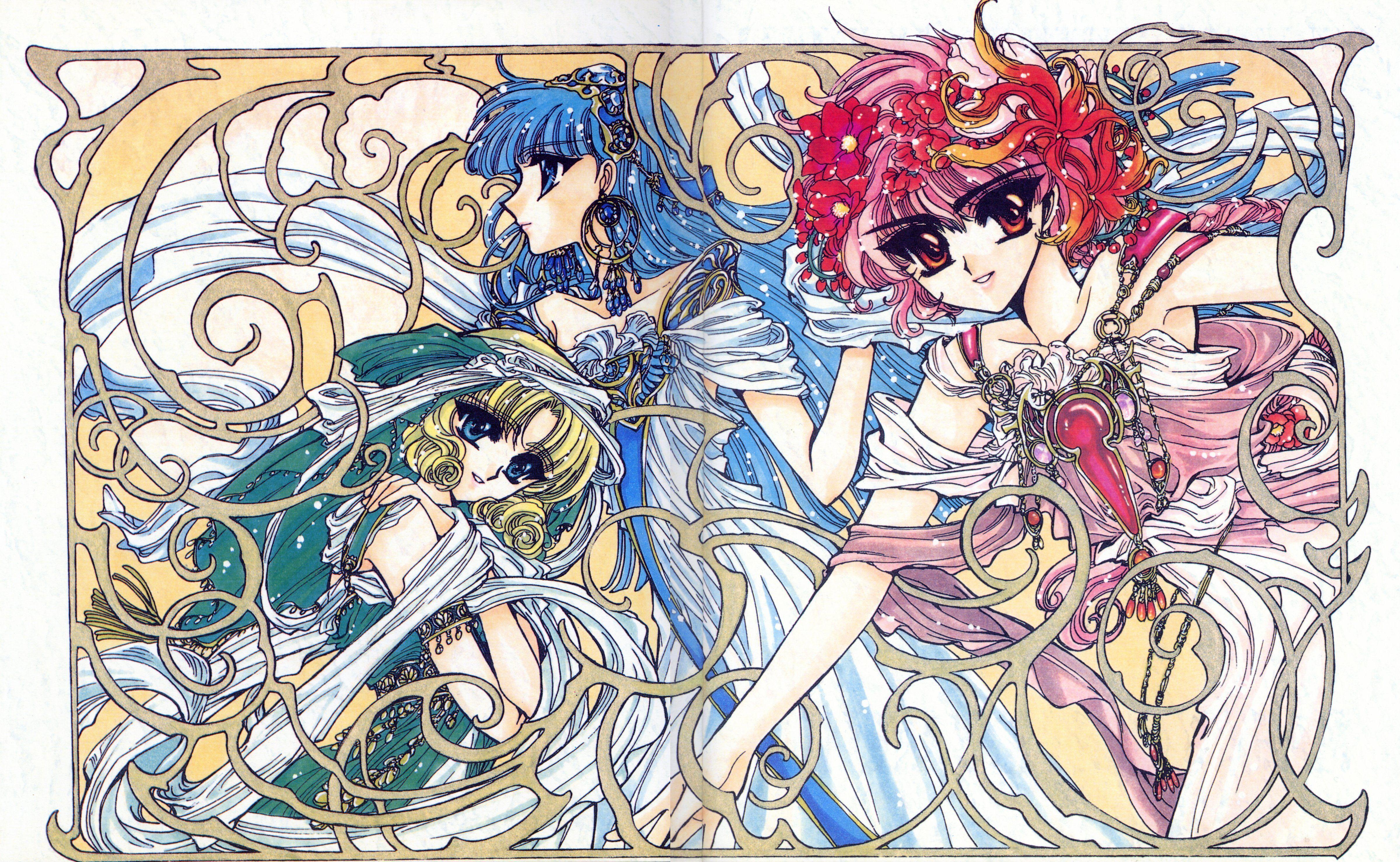 Our wallpaper calendar for June - Magic Knight Rayearth