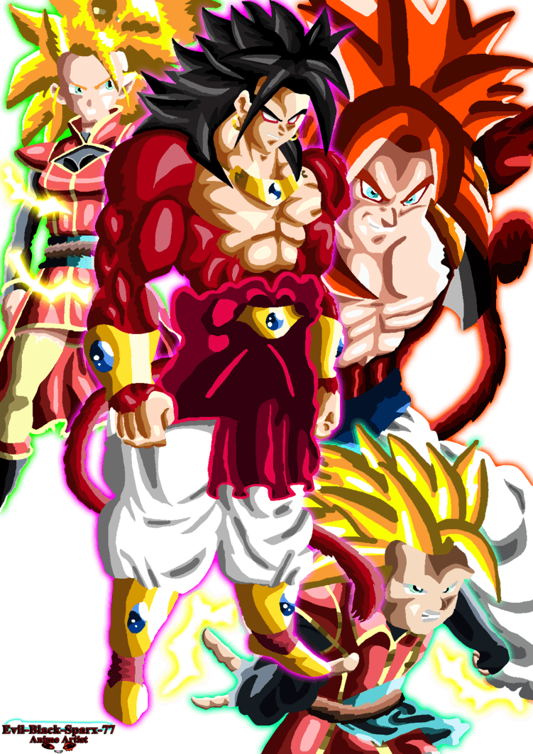 Broly Ssj4 And 5 Picture to