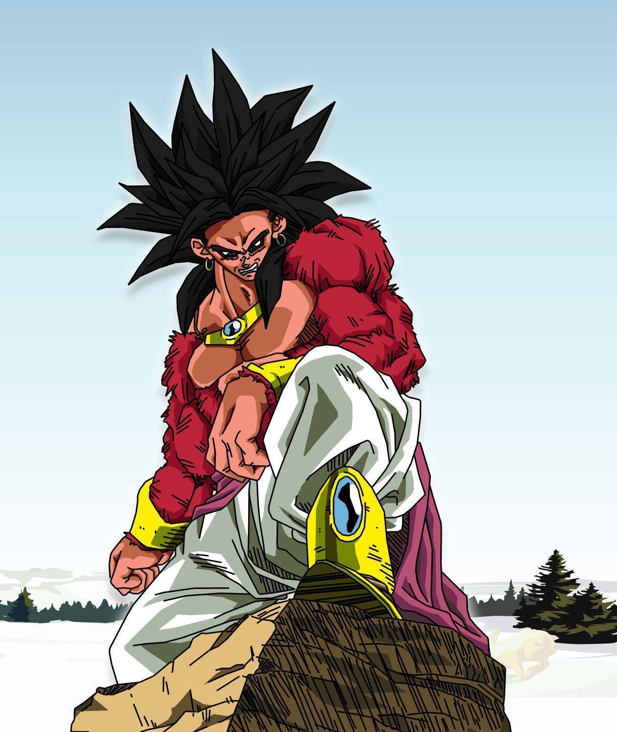 Dragon Ball Z Broly Ssj4 Picture to