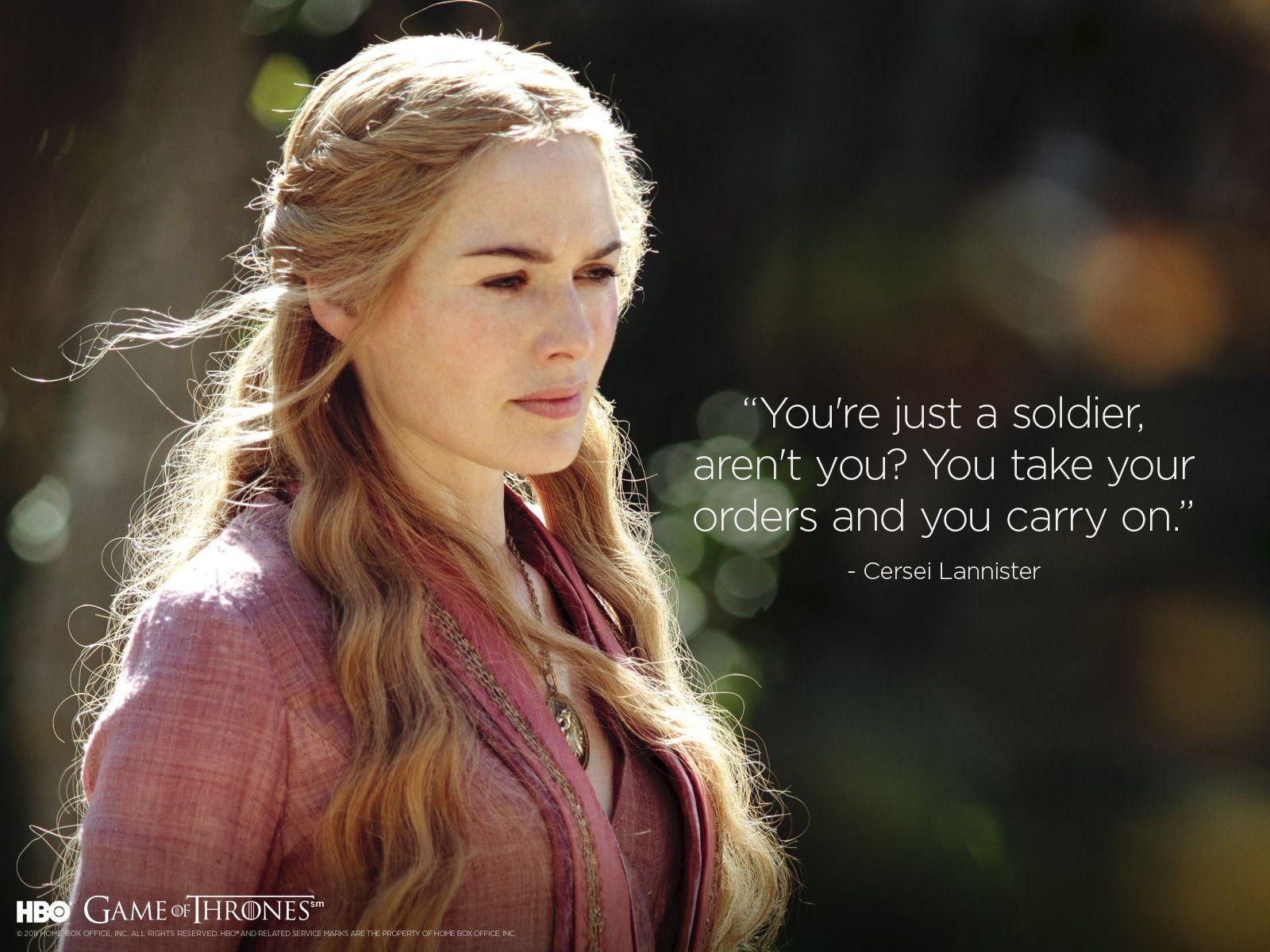 HBO: Game of Thrones: Extras: Quote Wallpaper