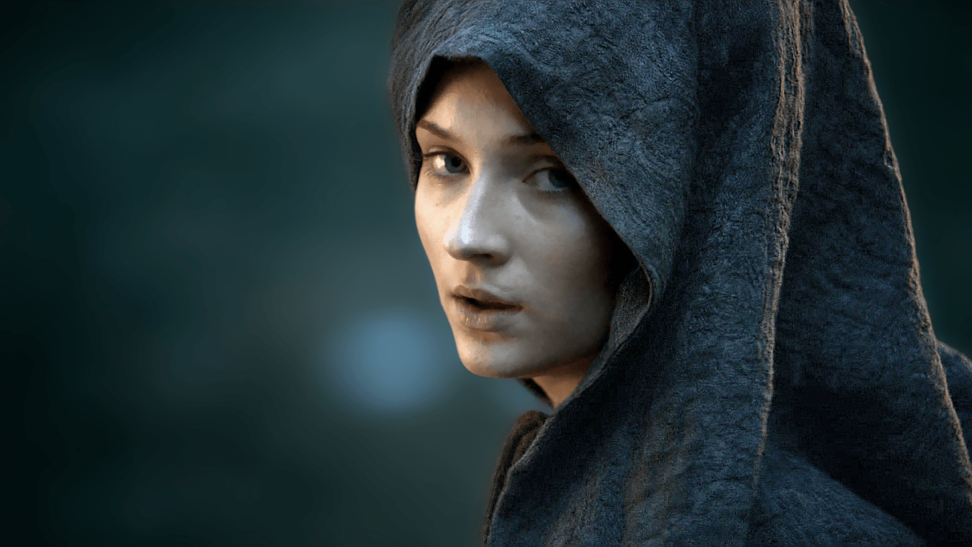 Wallpaper Sophie Turner, Sansa Stark, Game of Thrones, Nose, Hair,  Background - Download Free Image