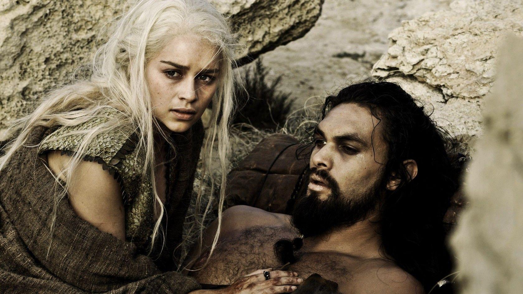 Daenerys Targaryen and Khal Drogo Of Thrones Desktop