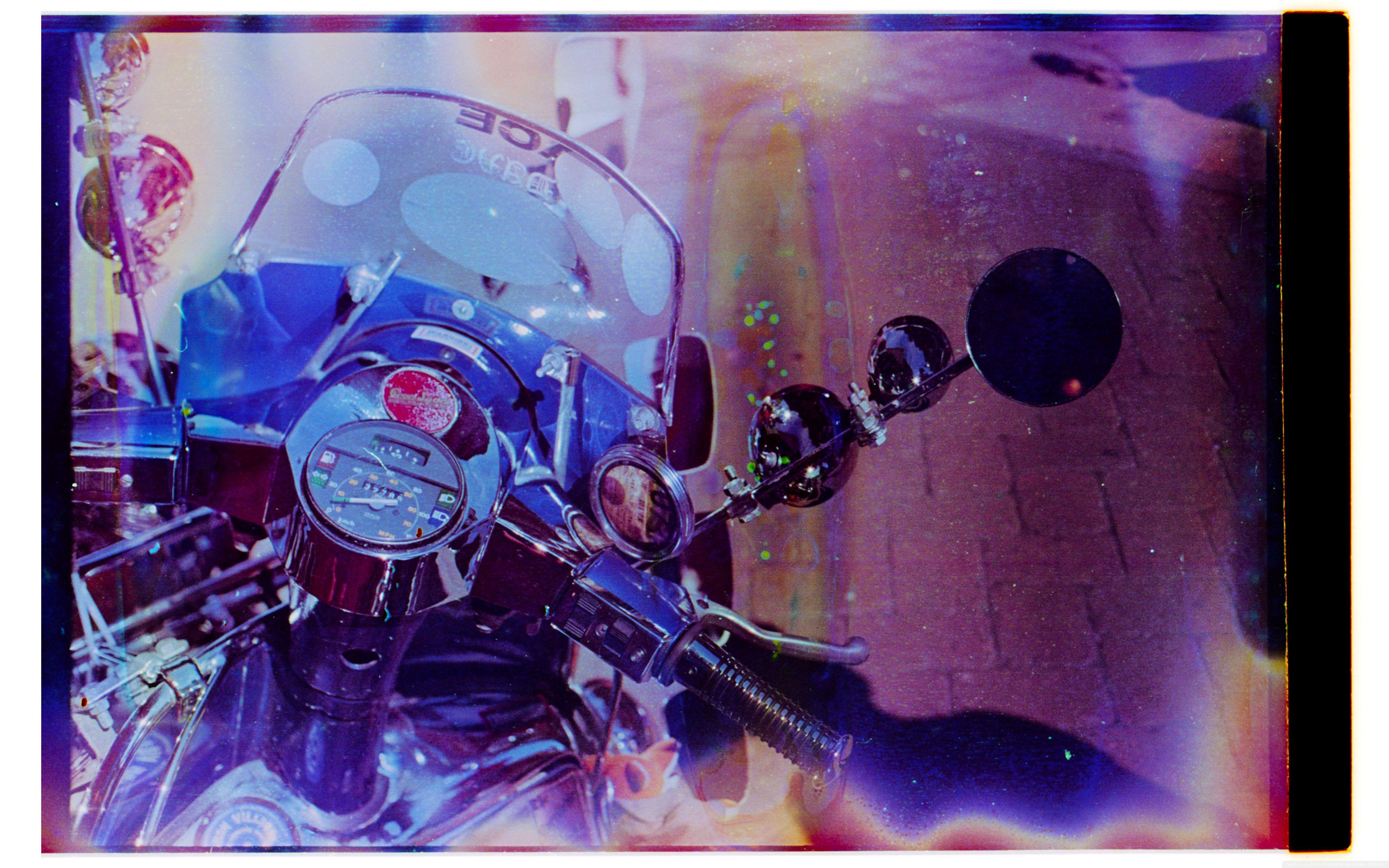 Scooter retro wallpaper. Retro wallpaper. Scooters