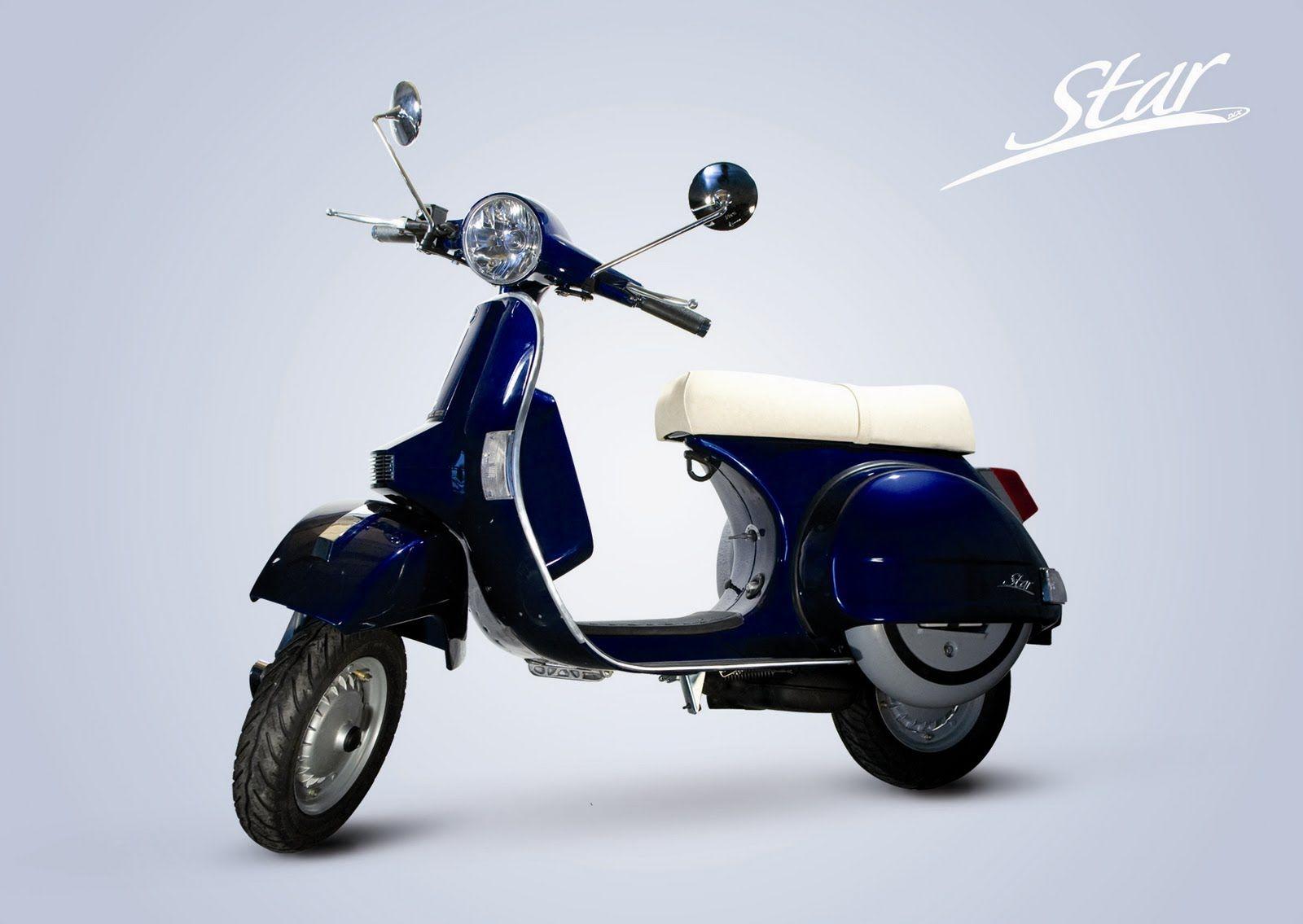 Vespa Girl Wallpaper