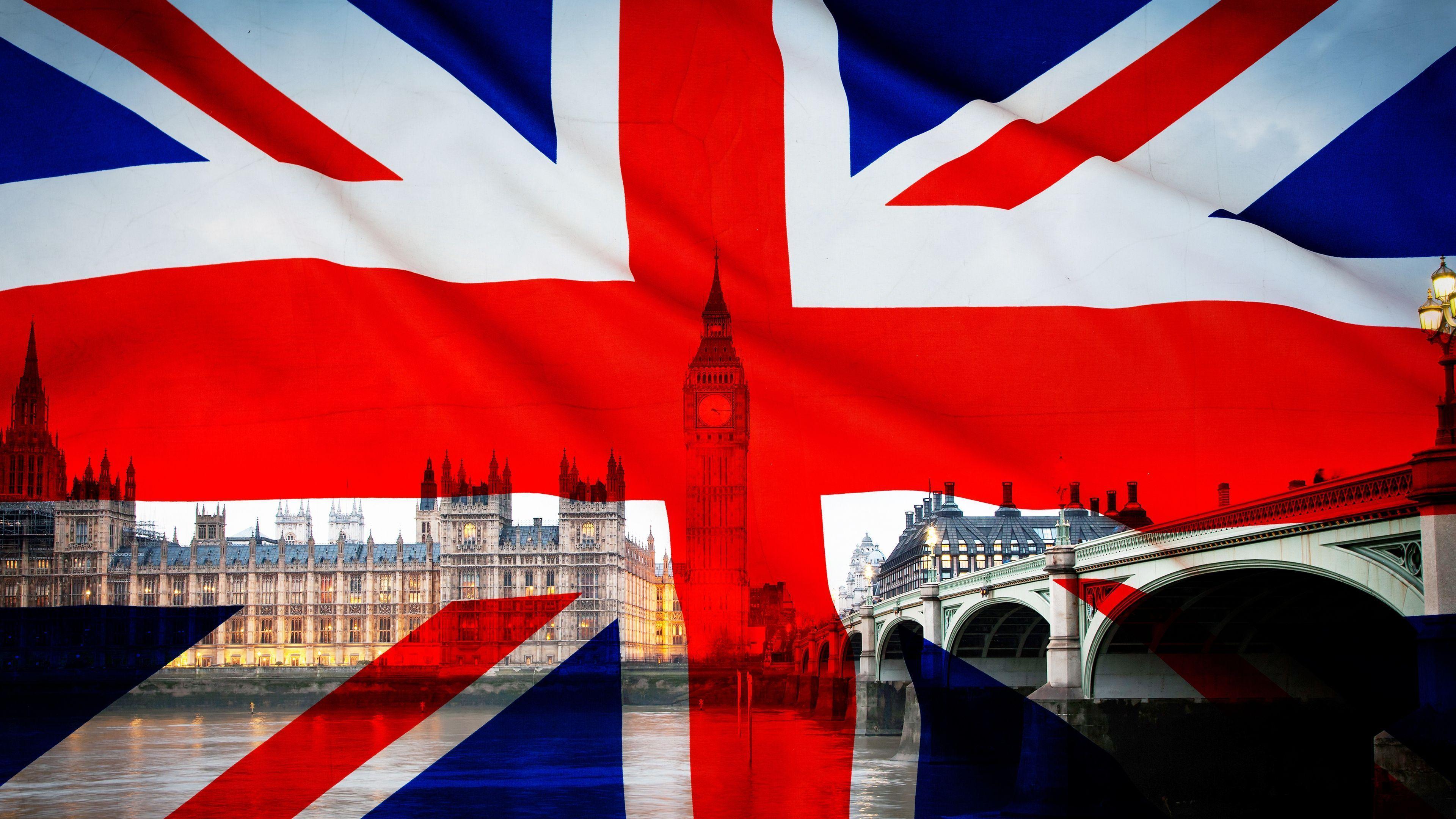 UK Union Jack Flag HD Wallpaper