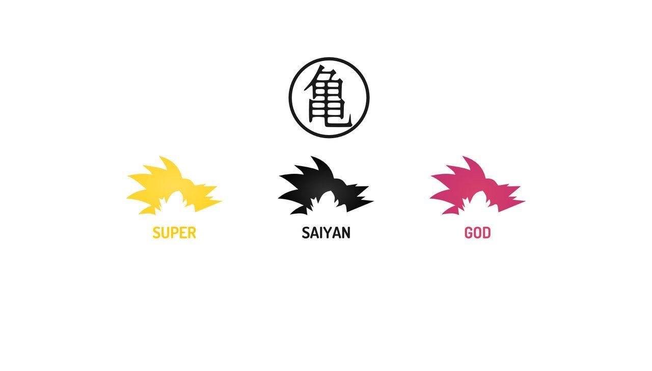 Goku Saiyan God minimalistic